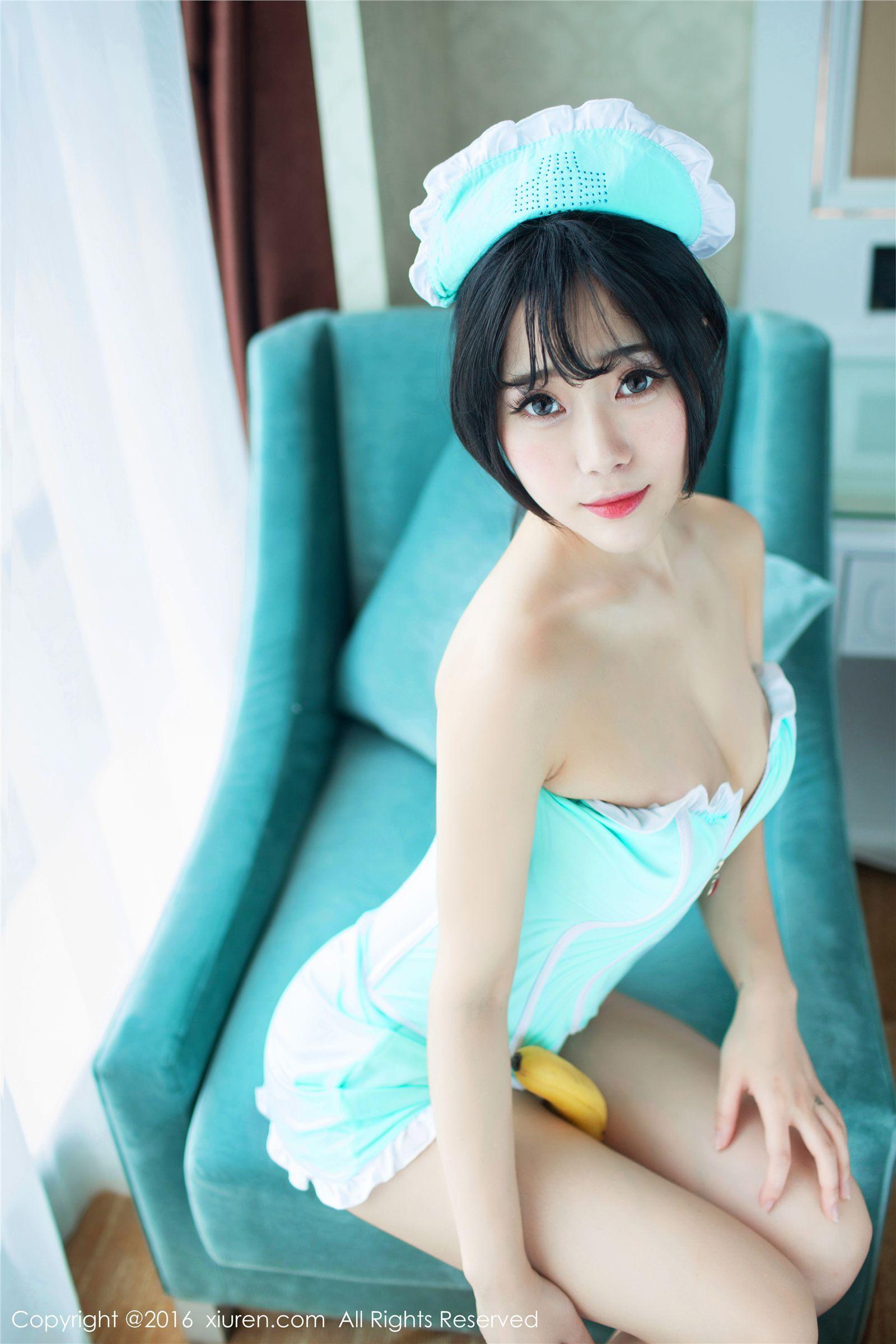 [秀人XIUREN] 2016.06.23 NO.550 兜豆靓Youlina_p013