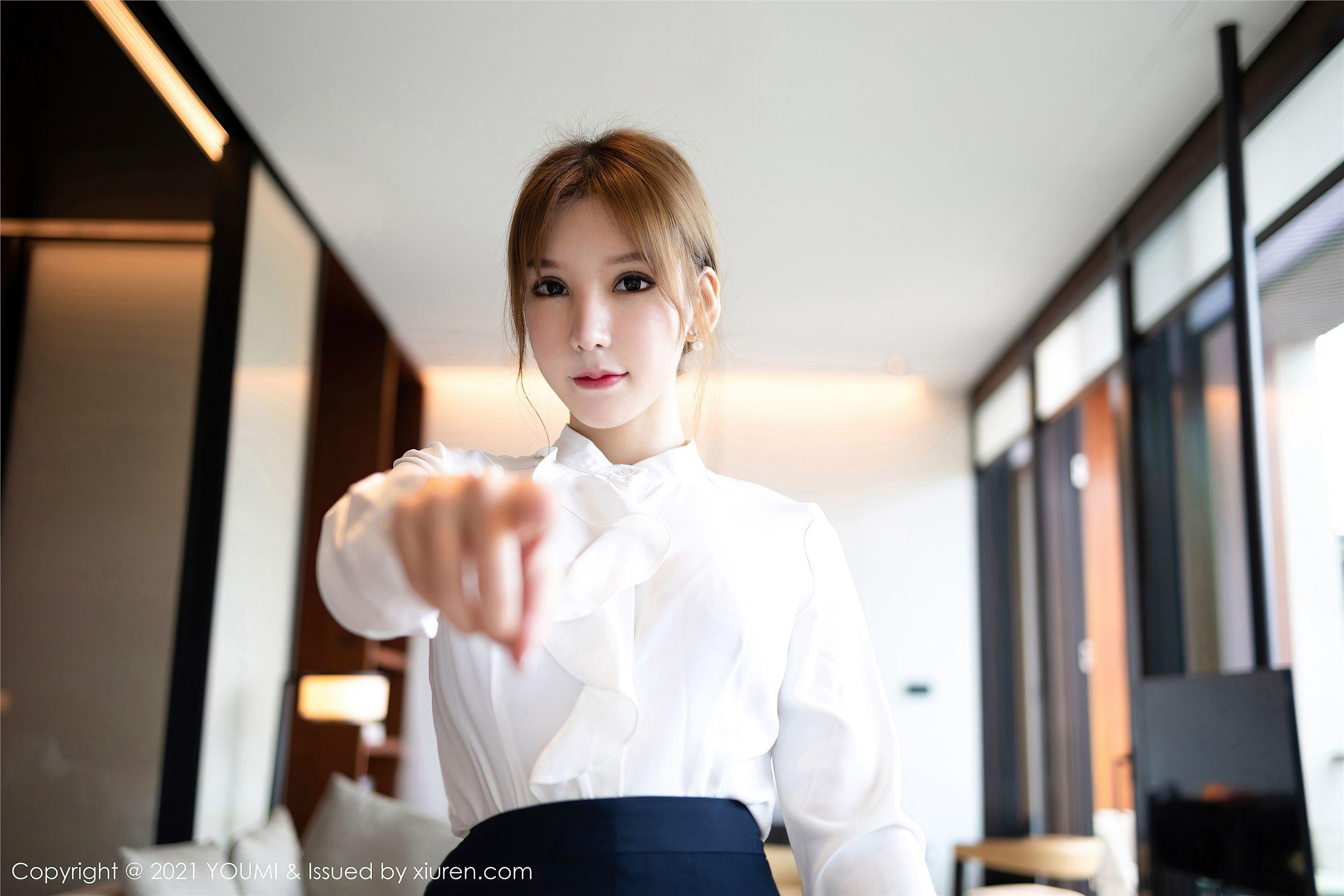 [YOUMI尤蜜荟] 2021.02.26 NO.606 周于希Sandy 职场女领OL_p072