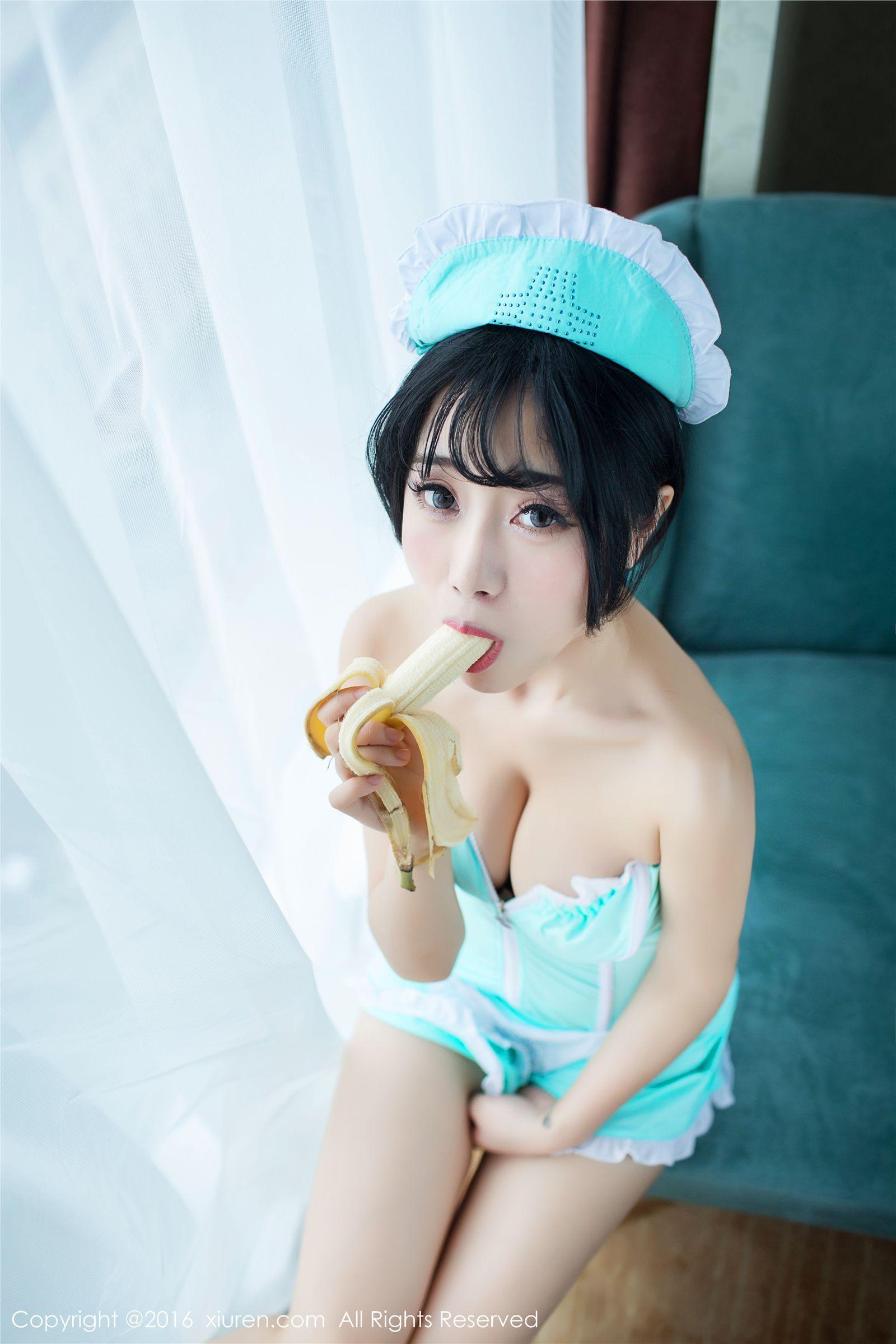 [秀人XIUREN] 2016.06.23 NO.550 兜豆靓Youlina_p028