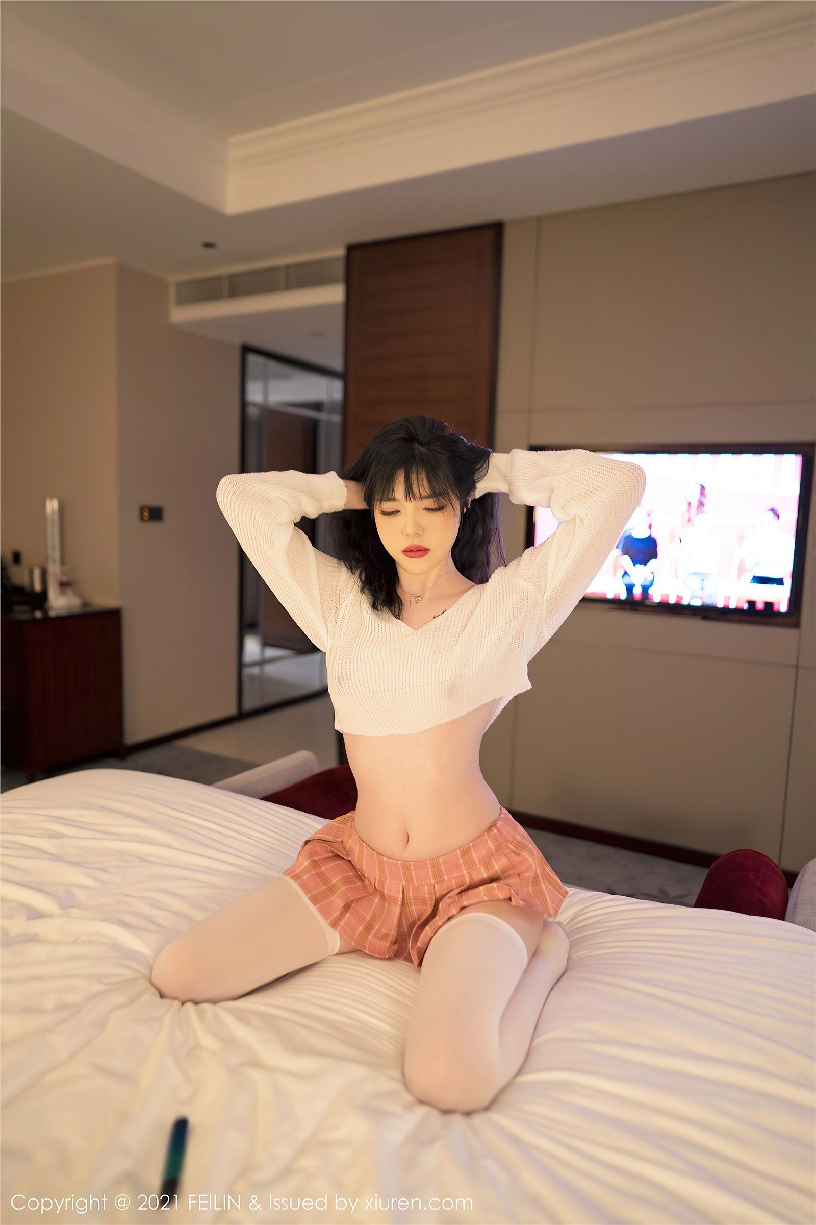 [FEILIN嗲囡囡] 2021.07.01 NO.399 Arude薇薇_p025
