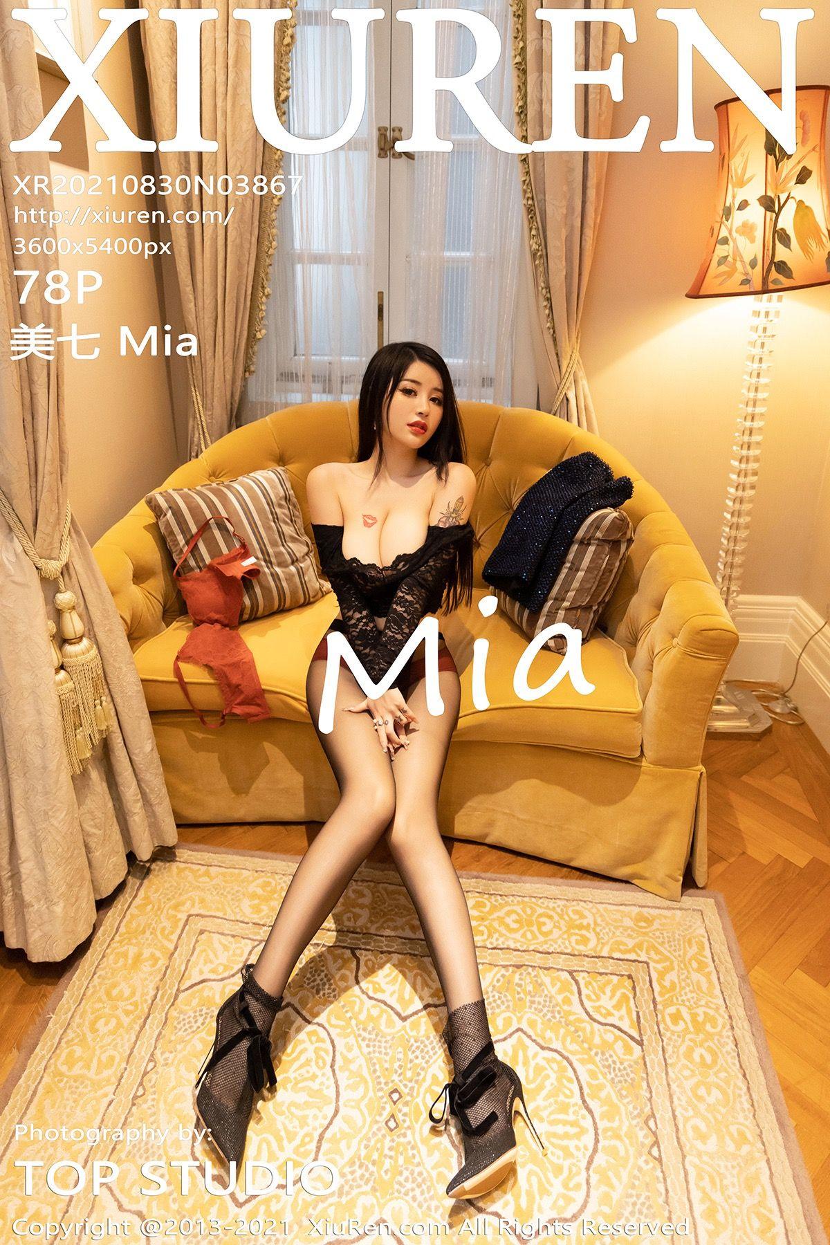 [XIUREN秀人网] 2021.08.30 NO.3867 美七 Mia_p076
