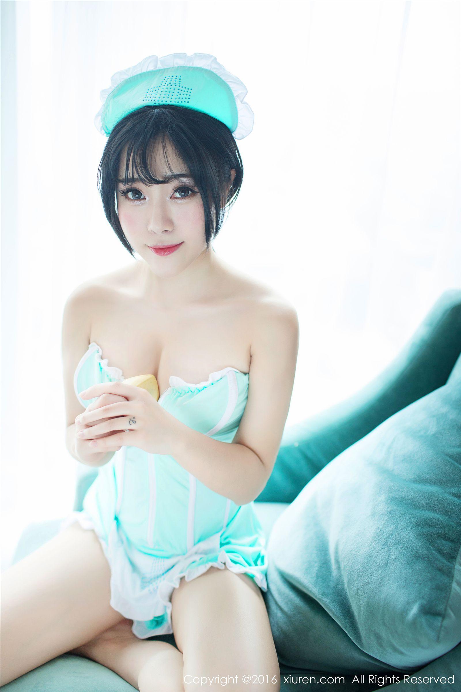 [秀人XIUREN] 2016.06.23 NO.550 兜豆靓Youlina_p011