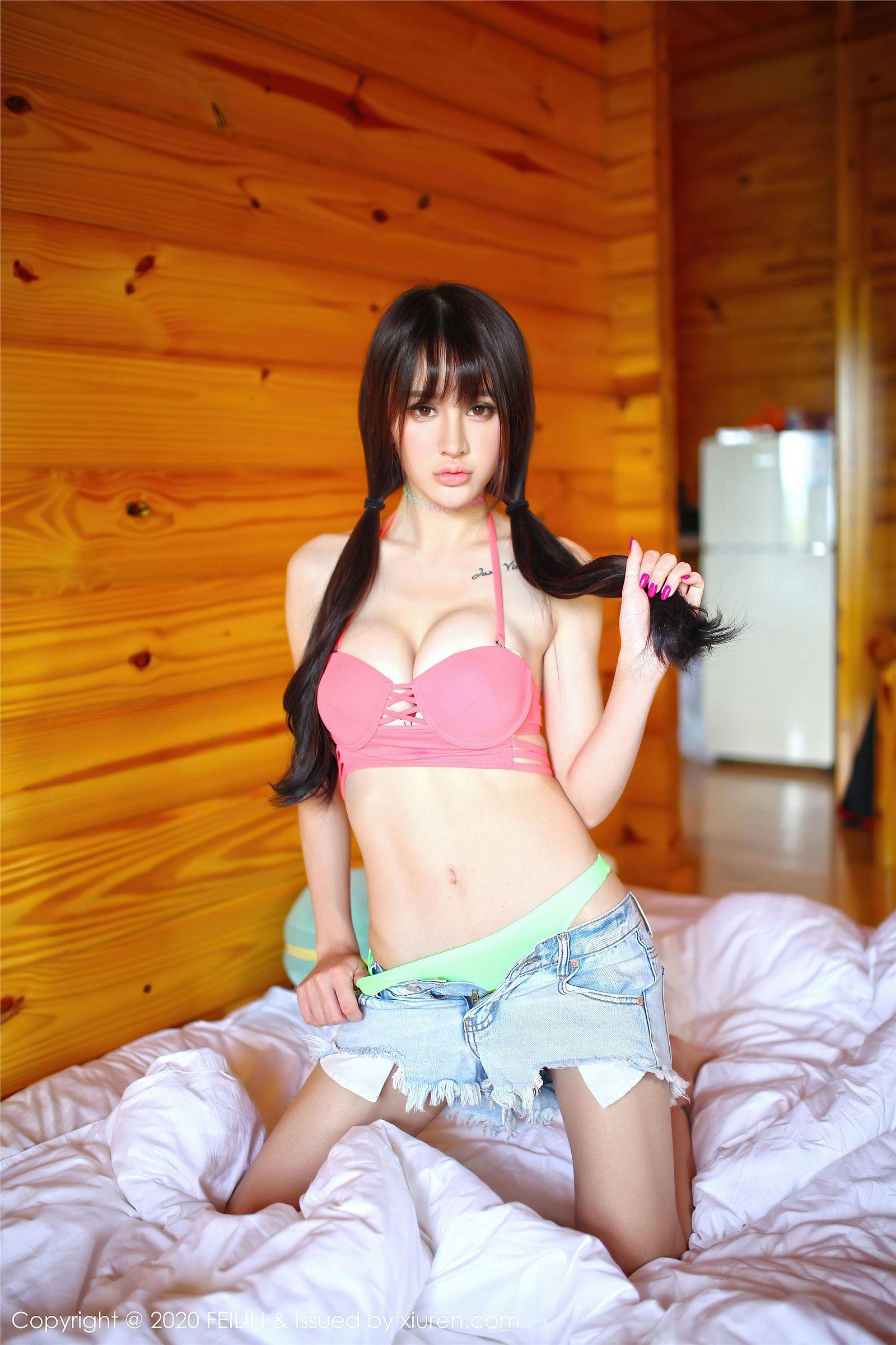[FEILIN嗲囡囡] 2020.06.30 VOL.233 Cheryl青树_p085