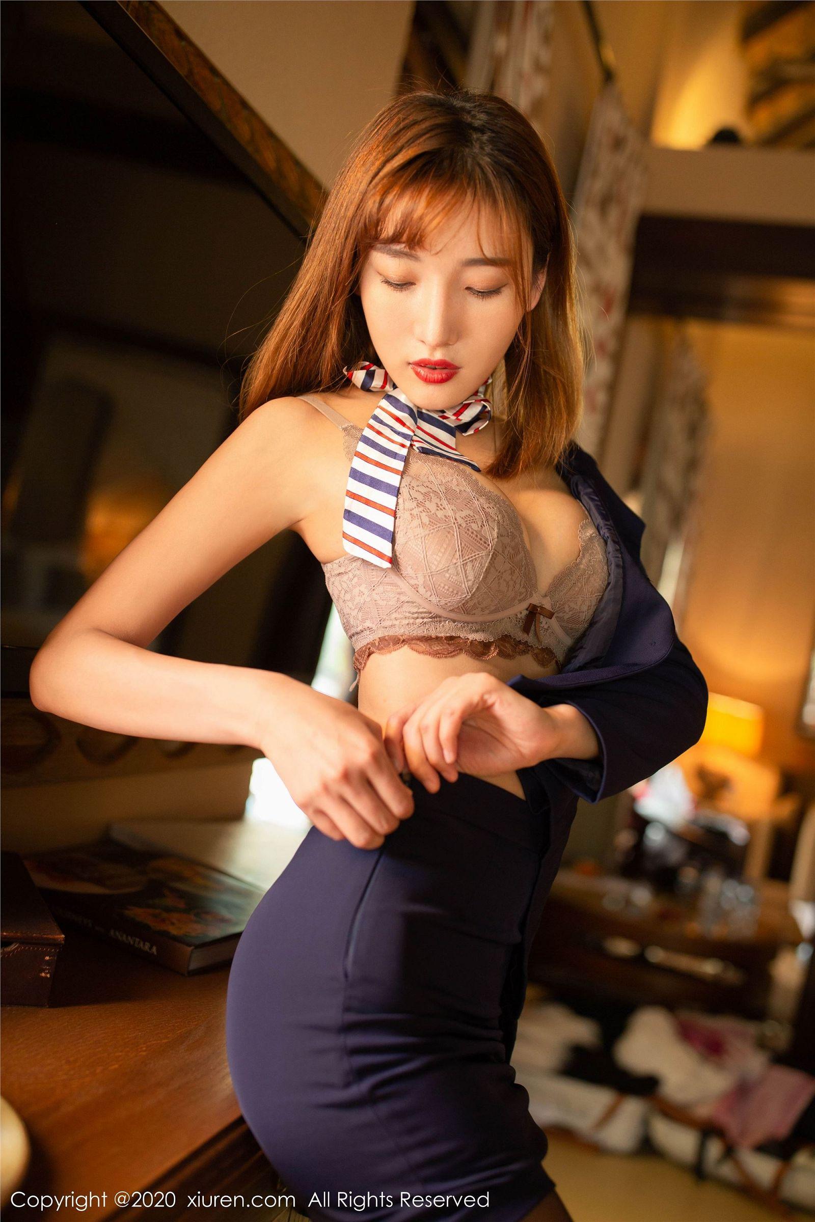 [XIUREN秀人网] 2020.01.17 NO.1945 陆萱萱_p008