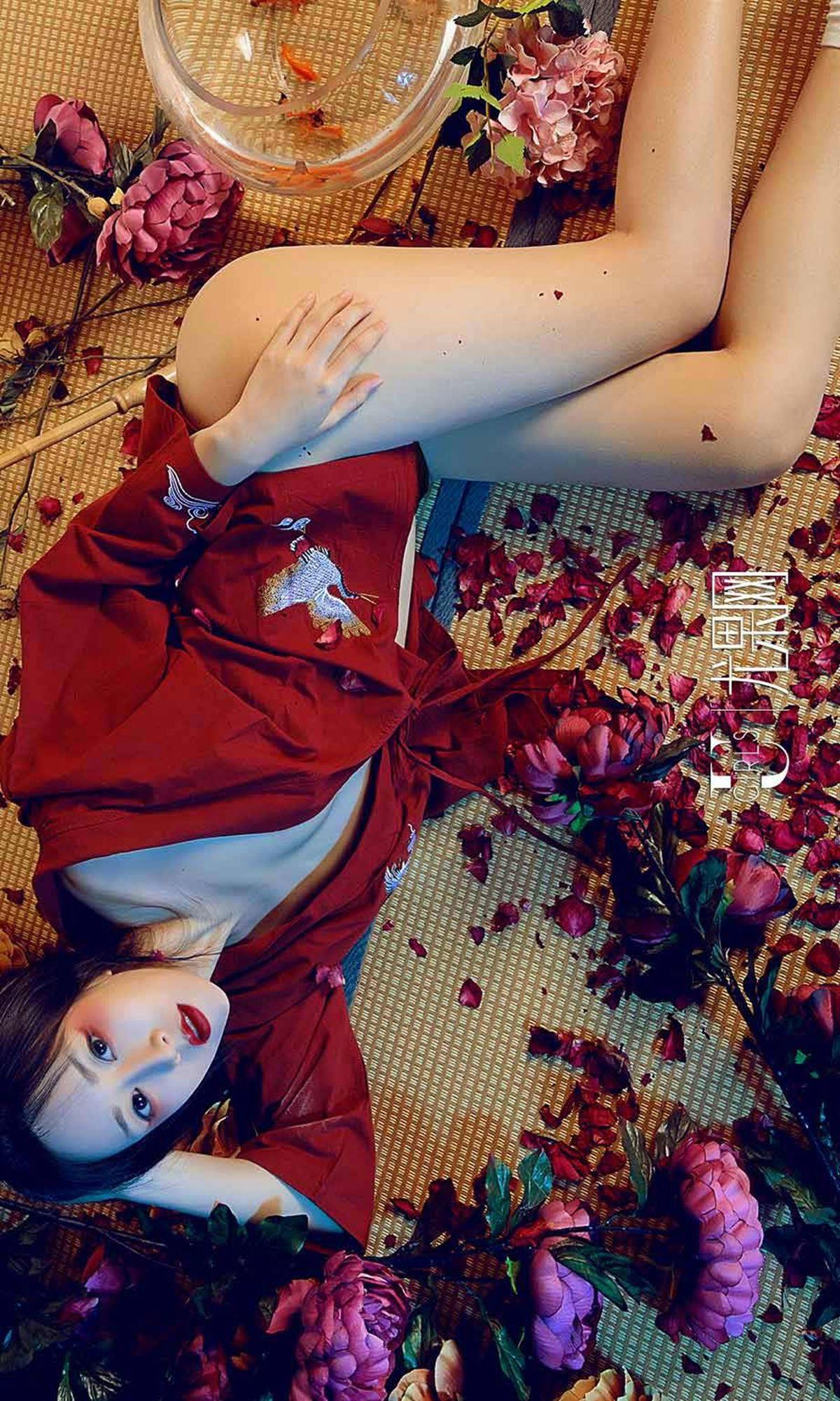 [Ugirls爱尤物] NO.1366 豌豆公主 姹紫嫣红_p013