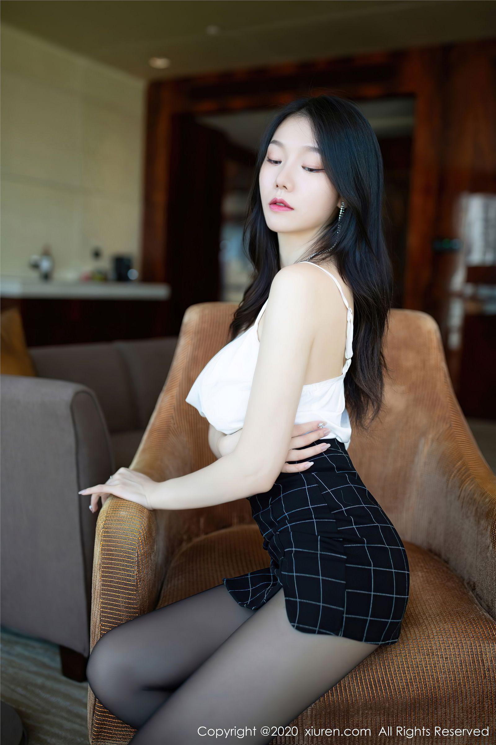[XIUREN秀人网] 2020.10.28 NO.2710 安然Maleah_p016
