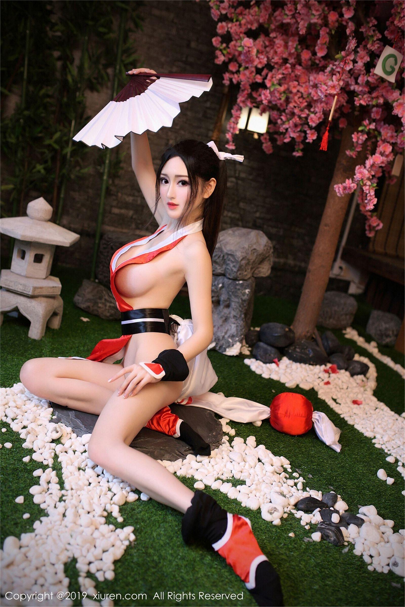 [XIUREN秀人网] 2019.05.16 NO.1454 沈梦瑶COS貂蝉 小乔 不知火舞_p023
