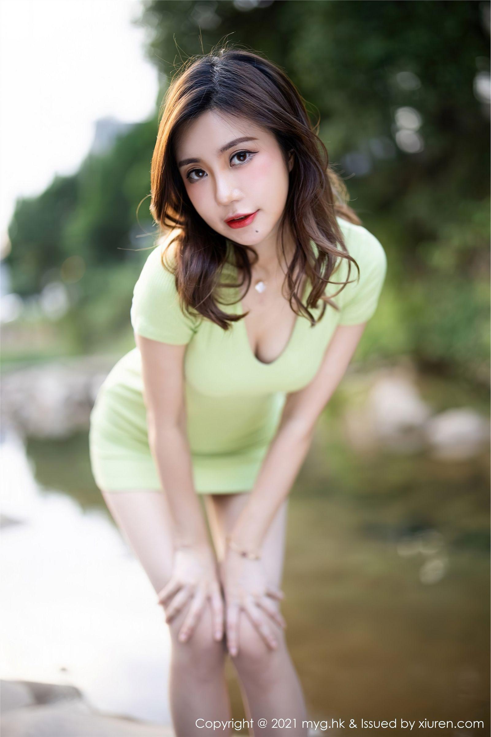 [MYGIRL美媛馆] 2021.09.27 NO.597 绮里嘉ula_p003