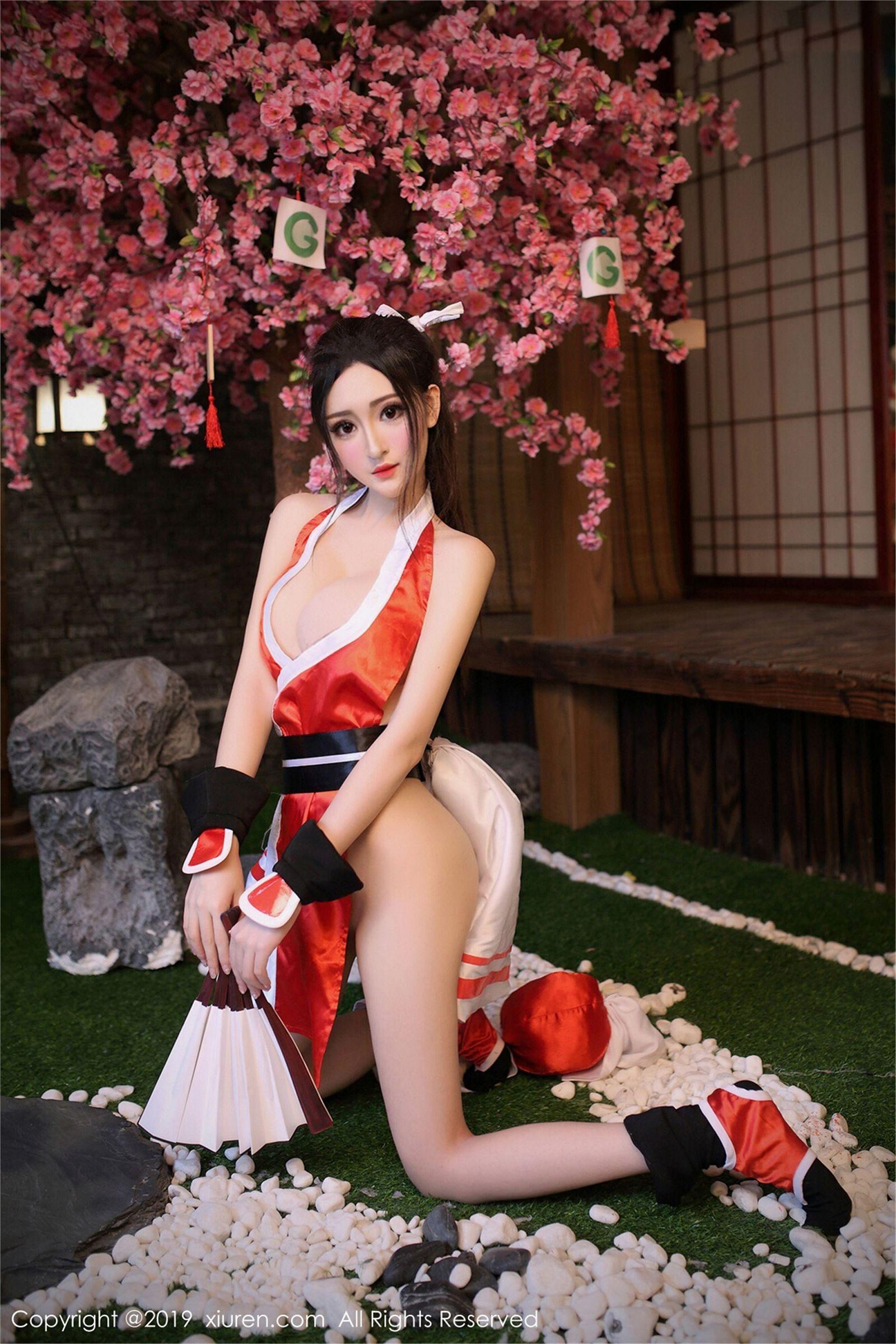 [XIUREN秀人网] 2019.05.16 NO.1454 沈梦瑶COS貂蝉 小乔 不知火舞_p034