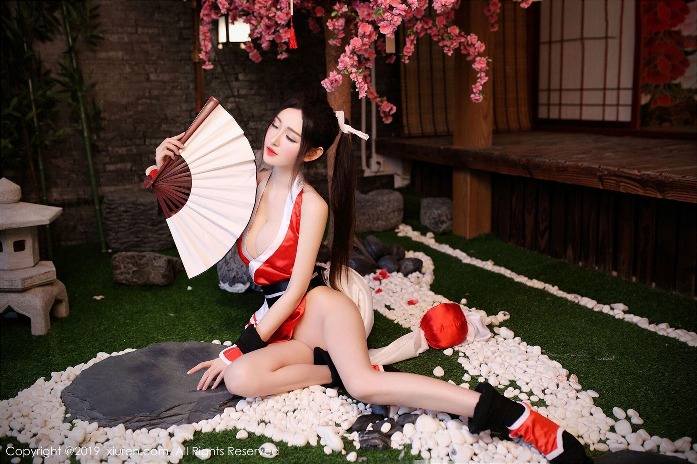 [XIUREN秀人网] 2019.05.16 NO.1454 沈梦瑶COS貂蝉 小乔 不知火舞_p006