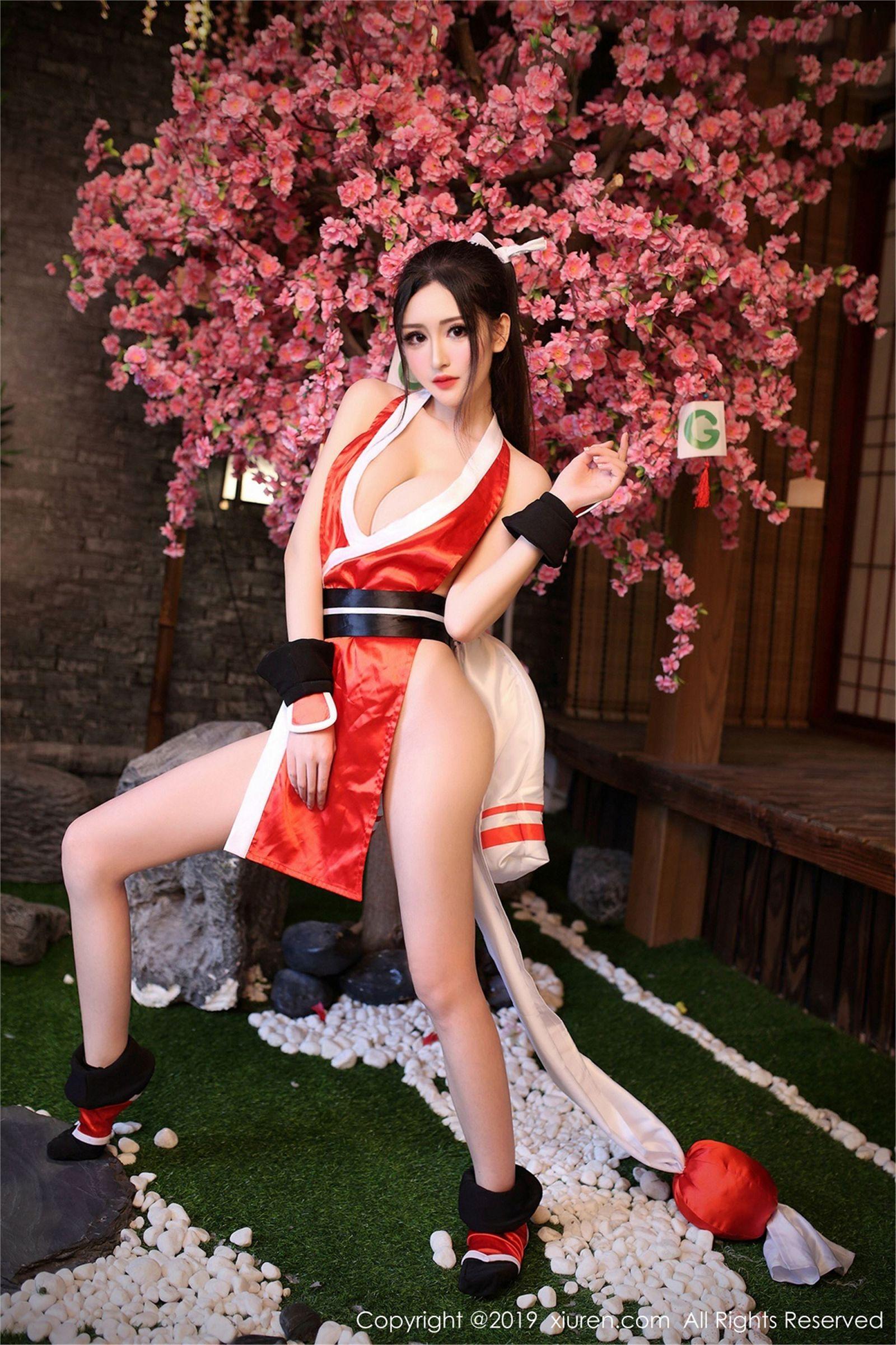 [XIUREN秀人网] 2019.05.16 NO.1454 沈梦瑶COS貂蝉 小乔 不知火舞_p002