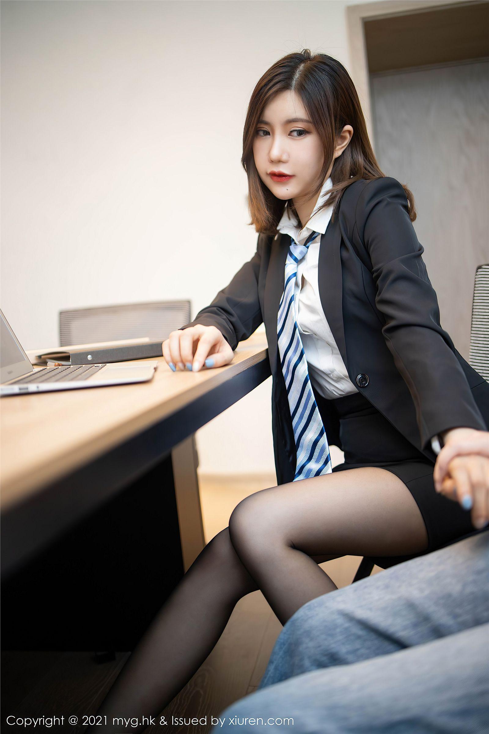 [MYGIRL美媛馆] 2021.03.19 NO.499 Carina绮里嘉 剧情 秘书_p020