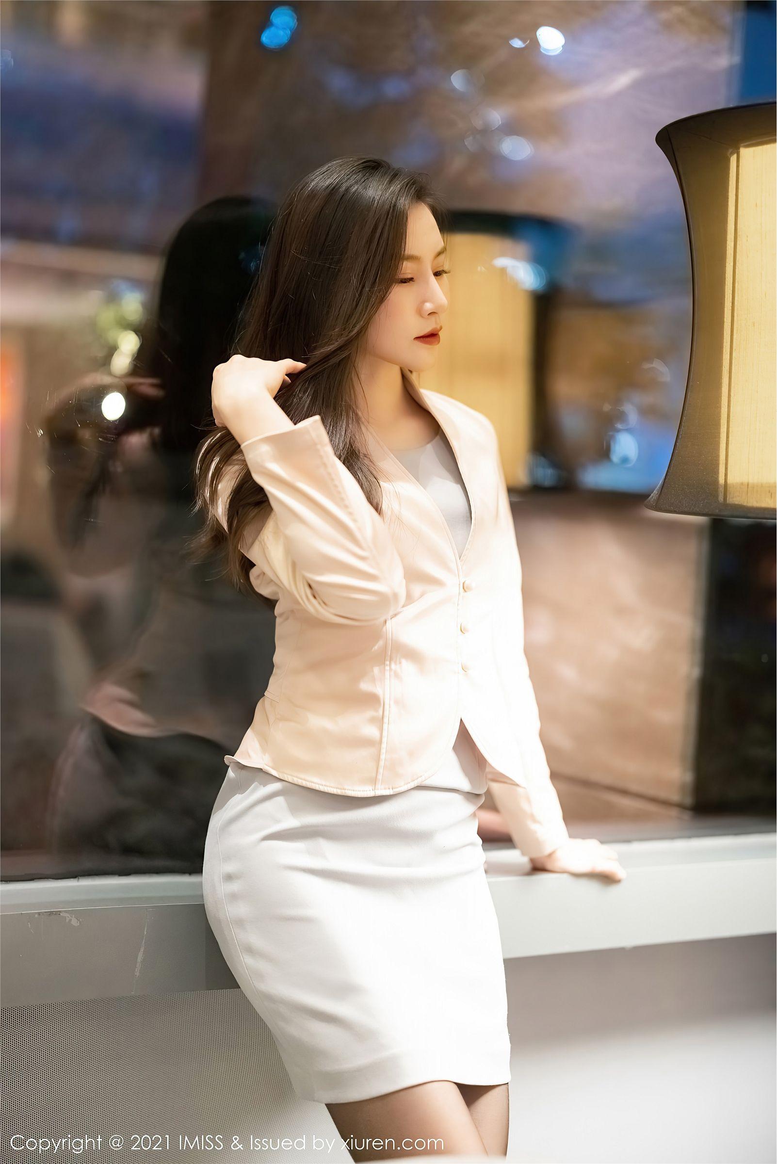 [IMISS爱蜜社] 2021.02.19 NO.552 Vanessa 吊袜 黑丝_p019