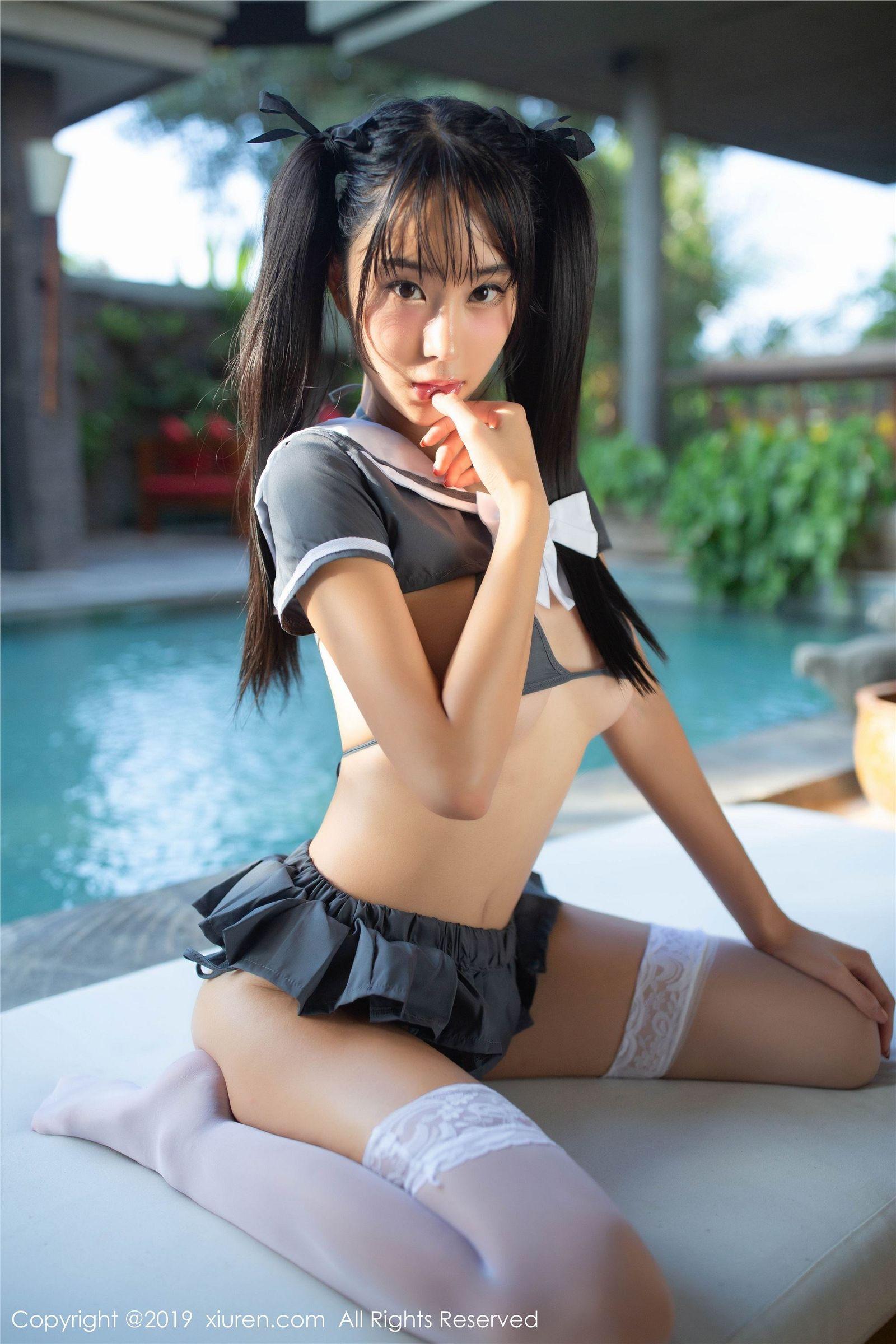 [XIUREN秀人网] 2019.08.07 Vol.1604 蓝夏Akasha_p001