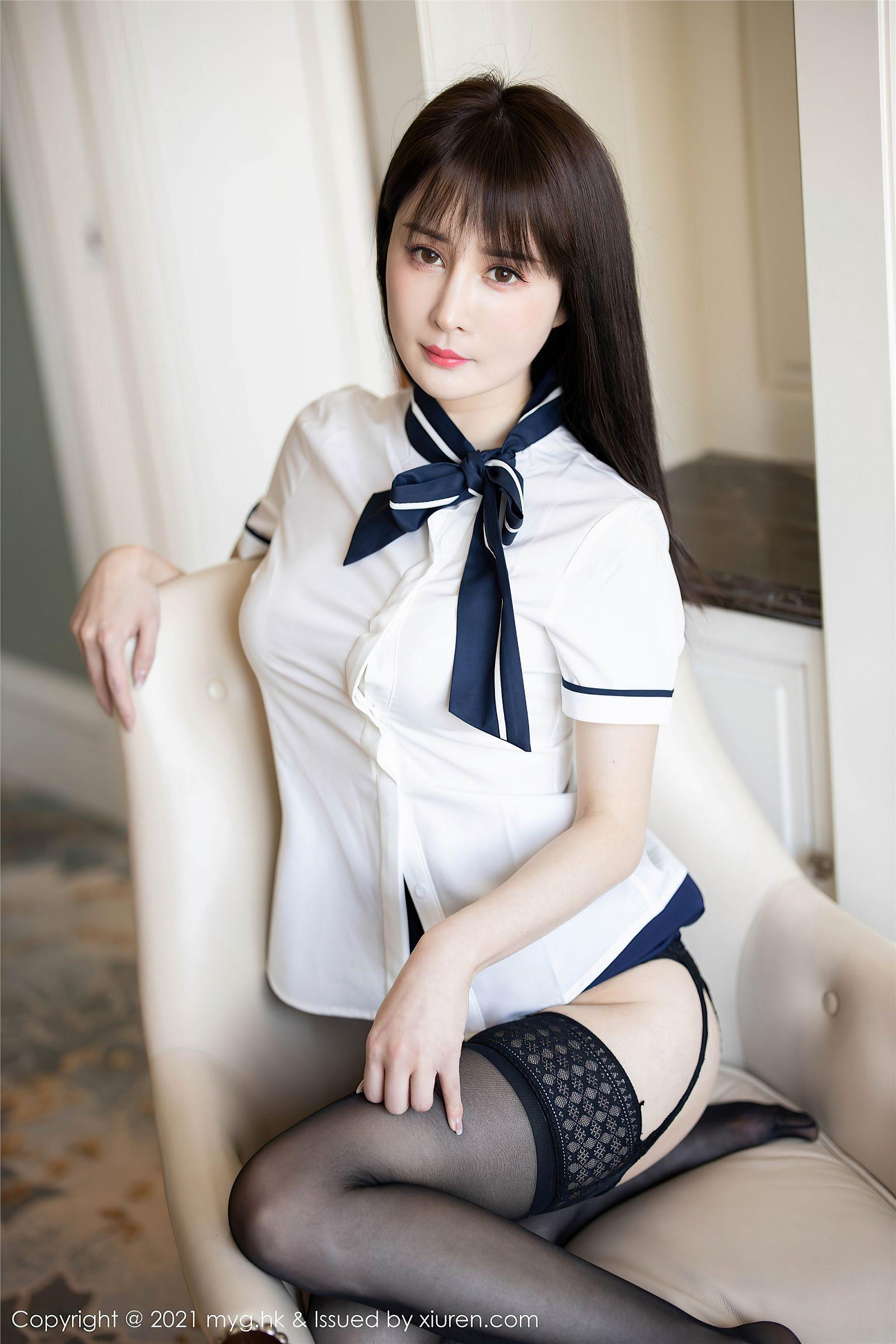[MYGIRL美媛馆] 2021.04.01 NO.505 蔡文钰Abby_p002