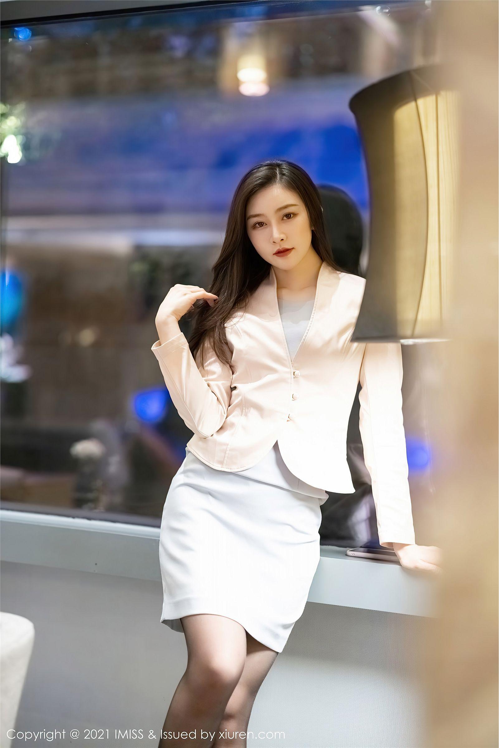 [IMISS爱蜜社] 2021.02.19 NO.552 Vanessa 吊袜 黑丝_p020