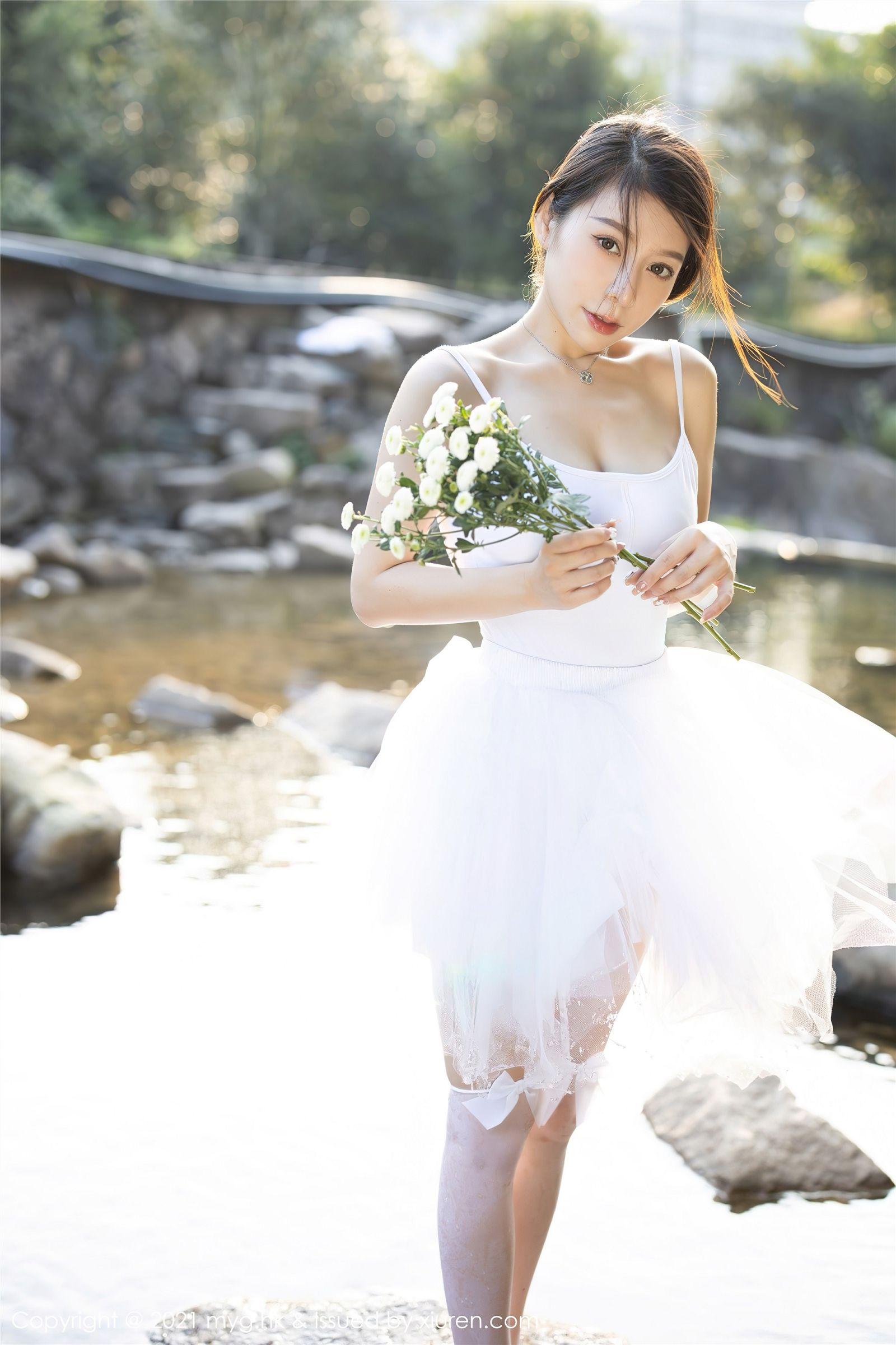 [MYGIRL美媛馆] 2021.10.11 NO.601 vetiver嘉宝贝儿_p003