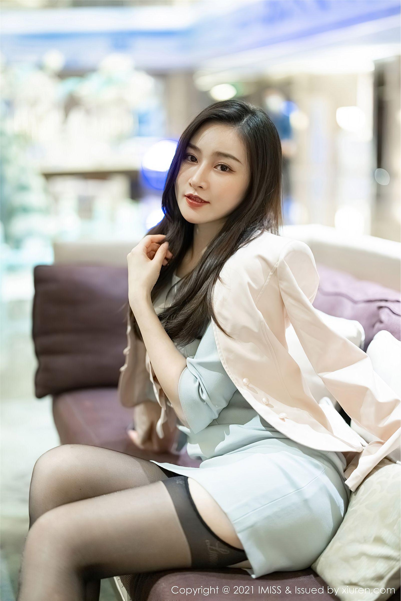 [IMISS爱蜜社] 2021.02.19 NO.552 Vanessa 吊袜 黑丝_p033