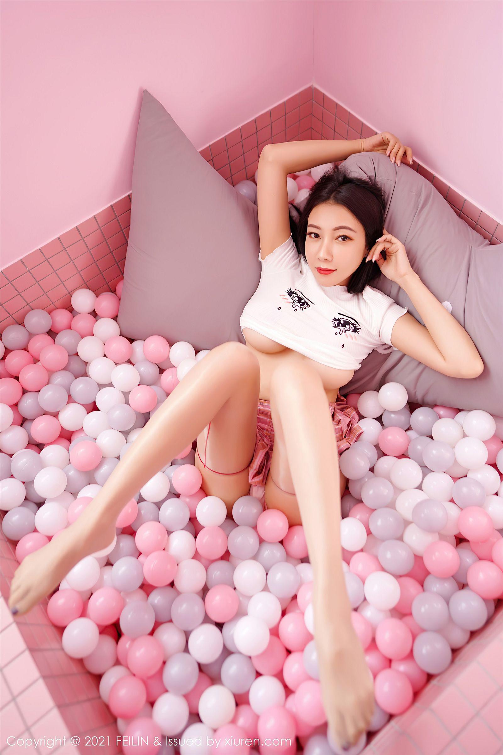 [FEILIN嗲囡囡] 2021.10.08 NO.416 果儿Victoria_p028