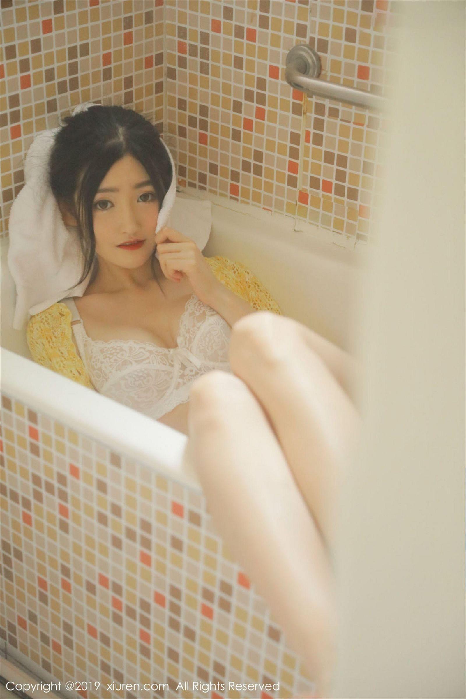 [XIUREN秀人网] 2019.06.24 No.1513 朦胧唯美 美胸 沈梦瑶_p036