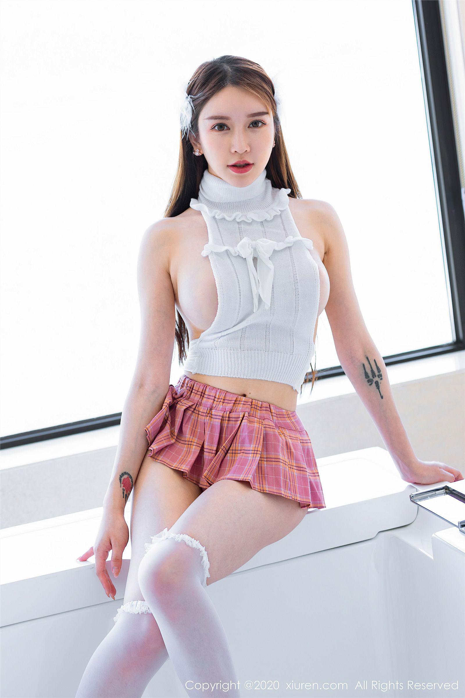 [XIUREN秀人网] 2020.08.10 NO.2421 玉兔miki_p034