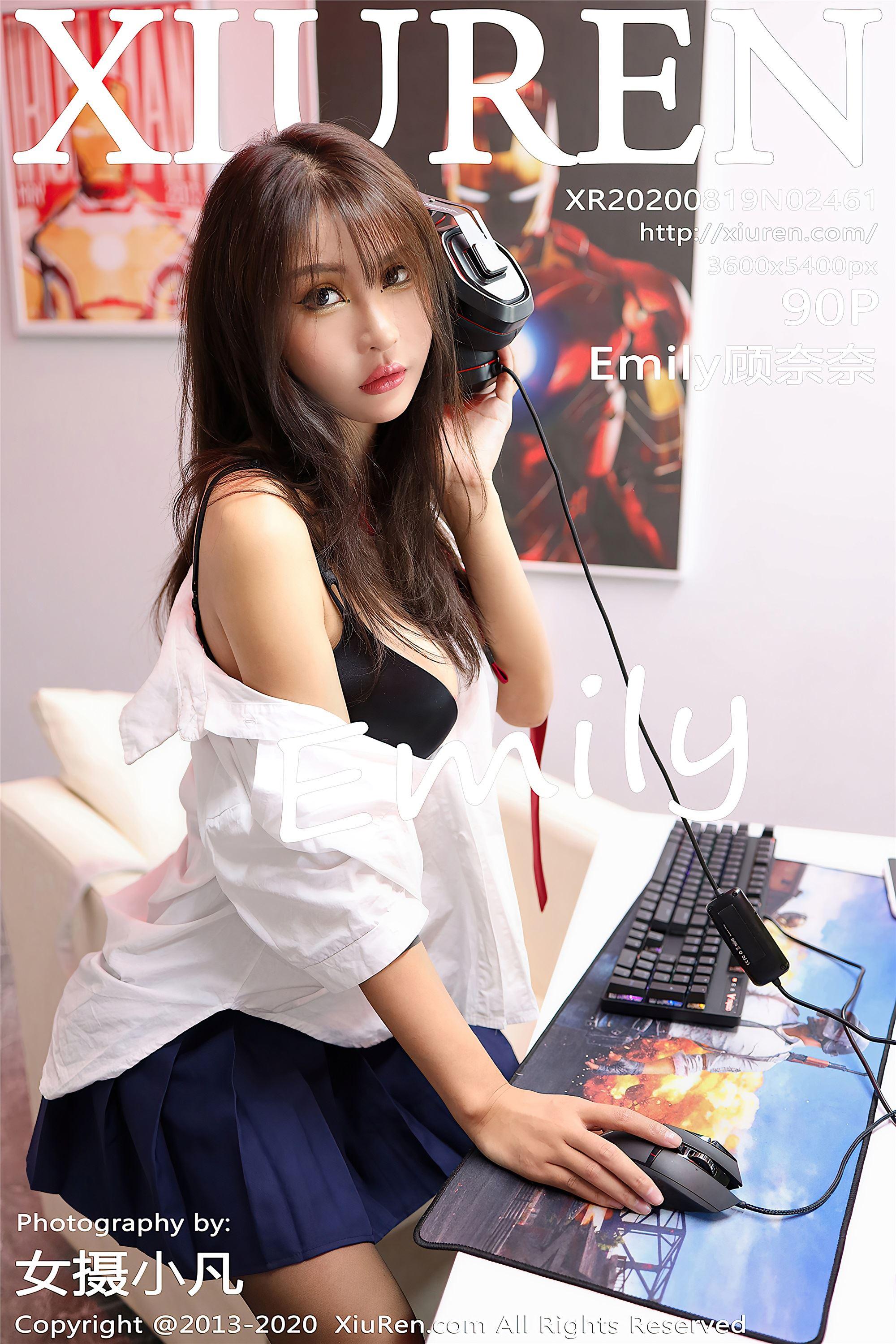 [XIUREN秀人网] 2020.08.19 NO.2461 Emily顾奈奈_p001