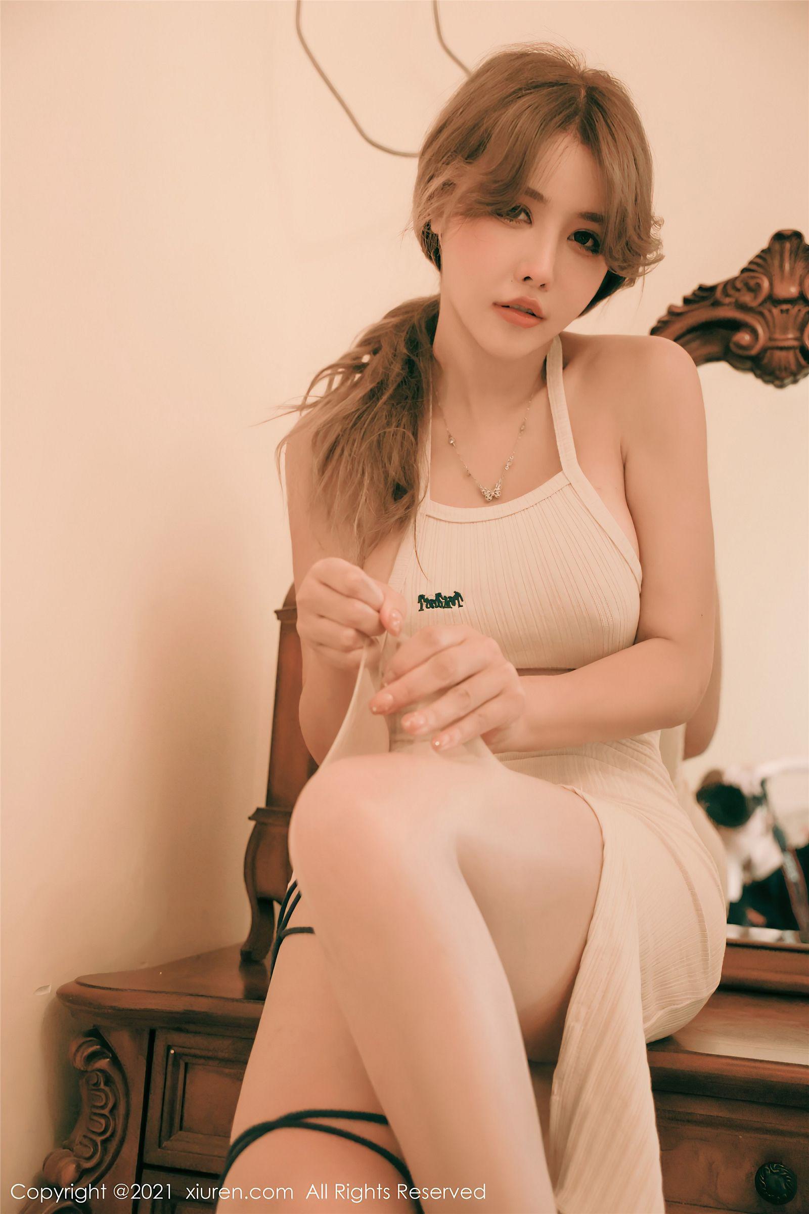 [XIUREN秀人网] 2021.08.12 NO.3789 肉晴MINI_p002