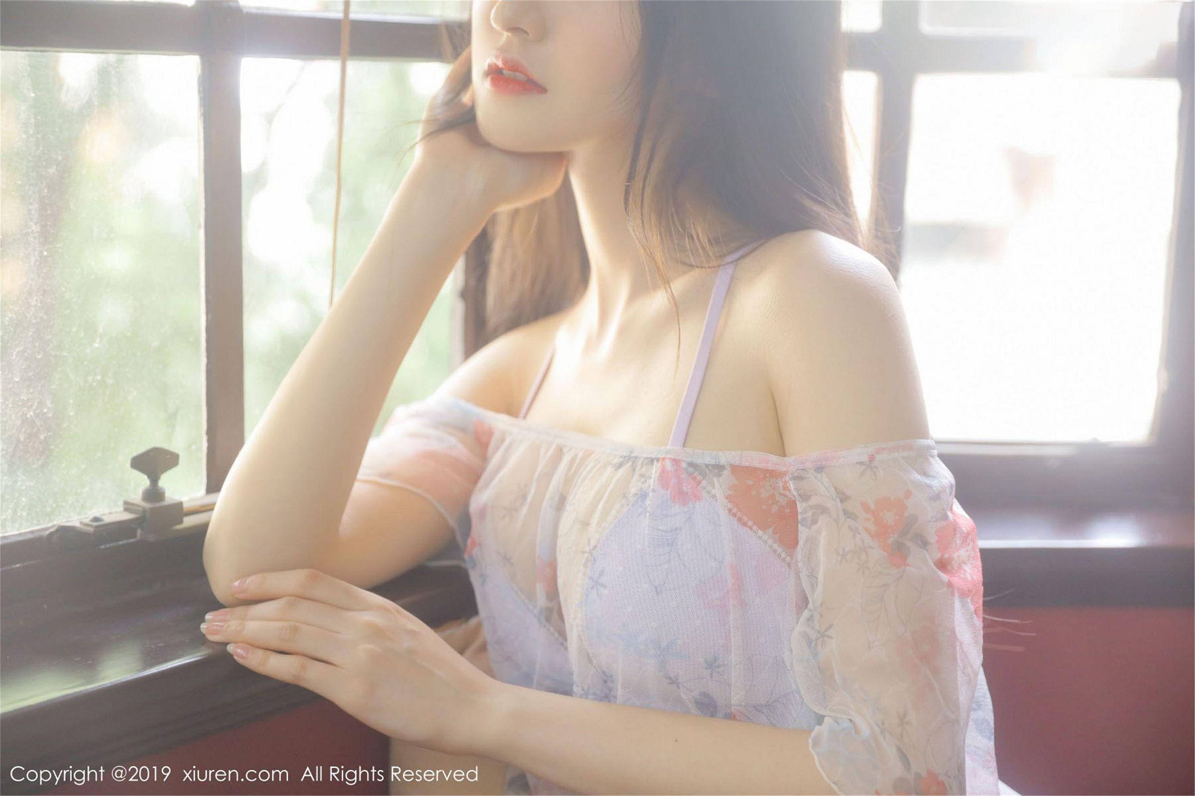 [XIUREN秀人网] 2019.06.24 No.1513 朦胧唯美 美胸 沈梦瑶_p006
