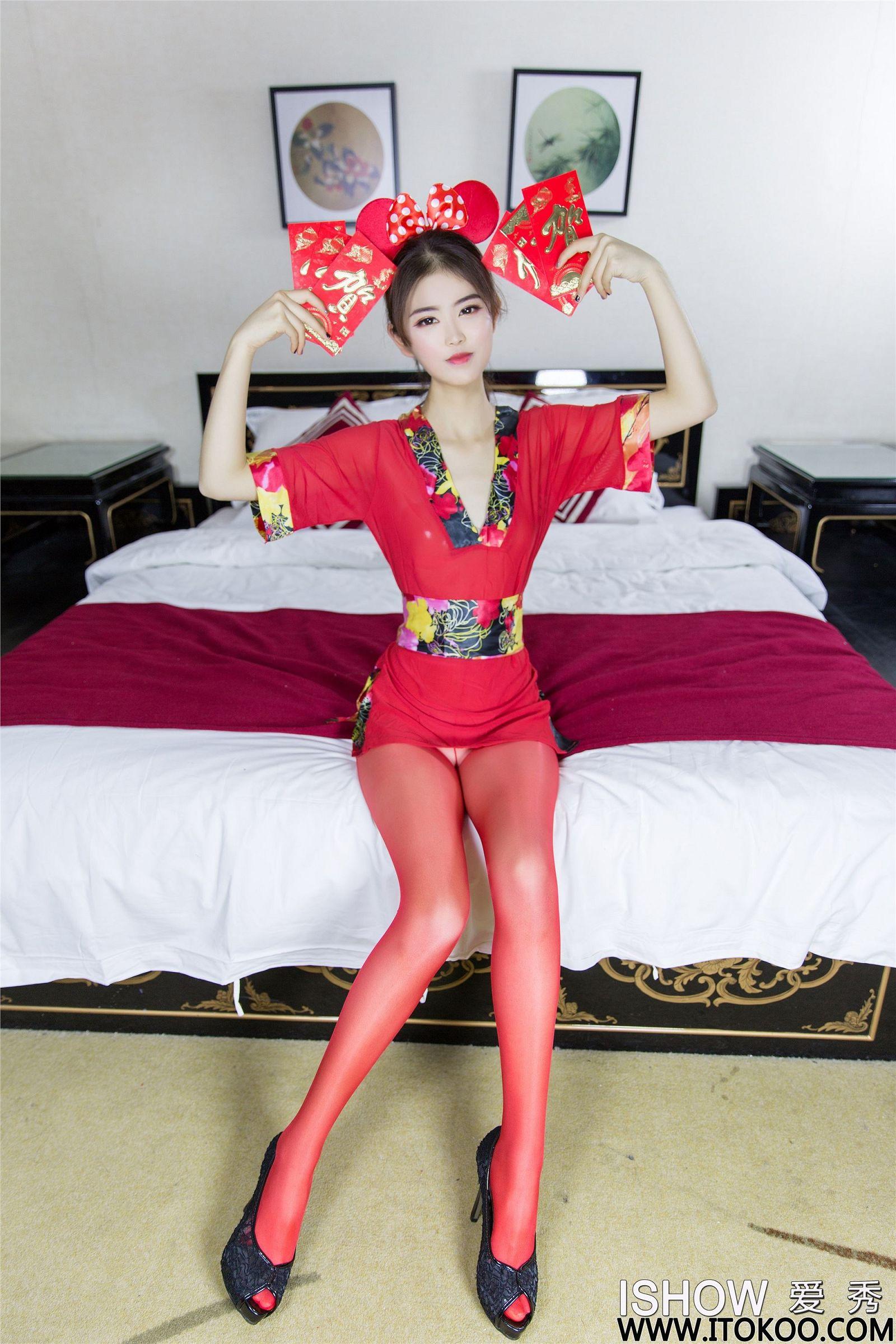 [ISHOW爱秀]2020.01.24 Vol.213 杨伊伊Eva_p012
