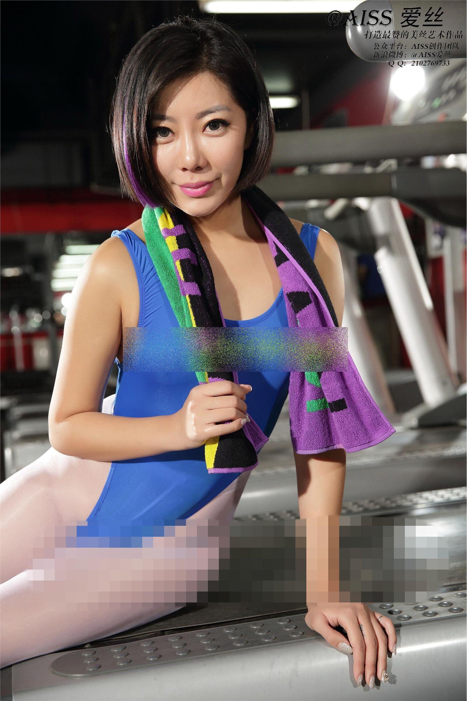 [AISS爱丝钻石] 2014.04.24 萱萱去健身_p016
