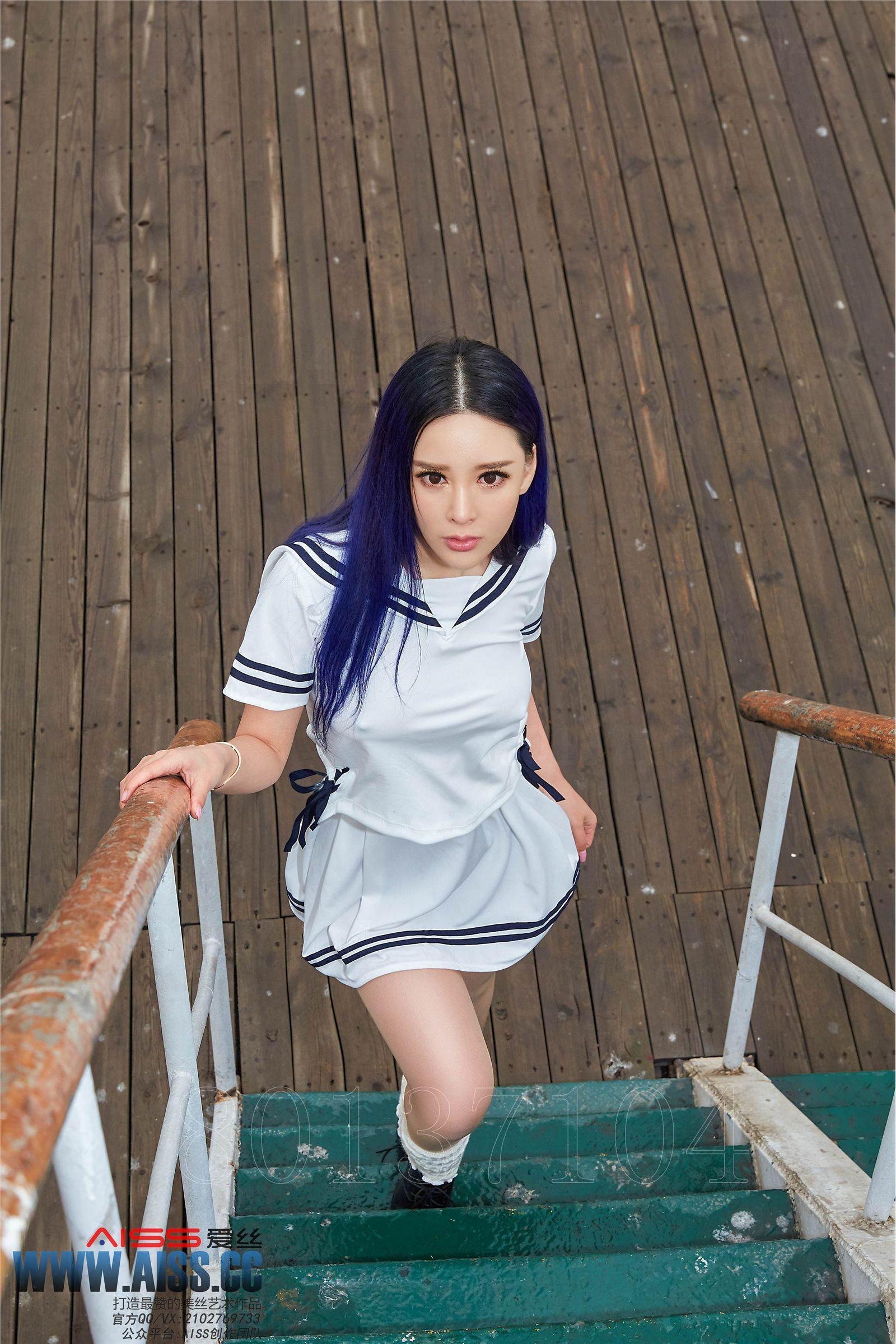 [AISS爱丝钻石] 丝袜美腿外拍 NO.107 索菲_p054