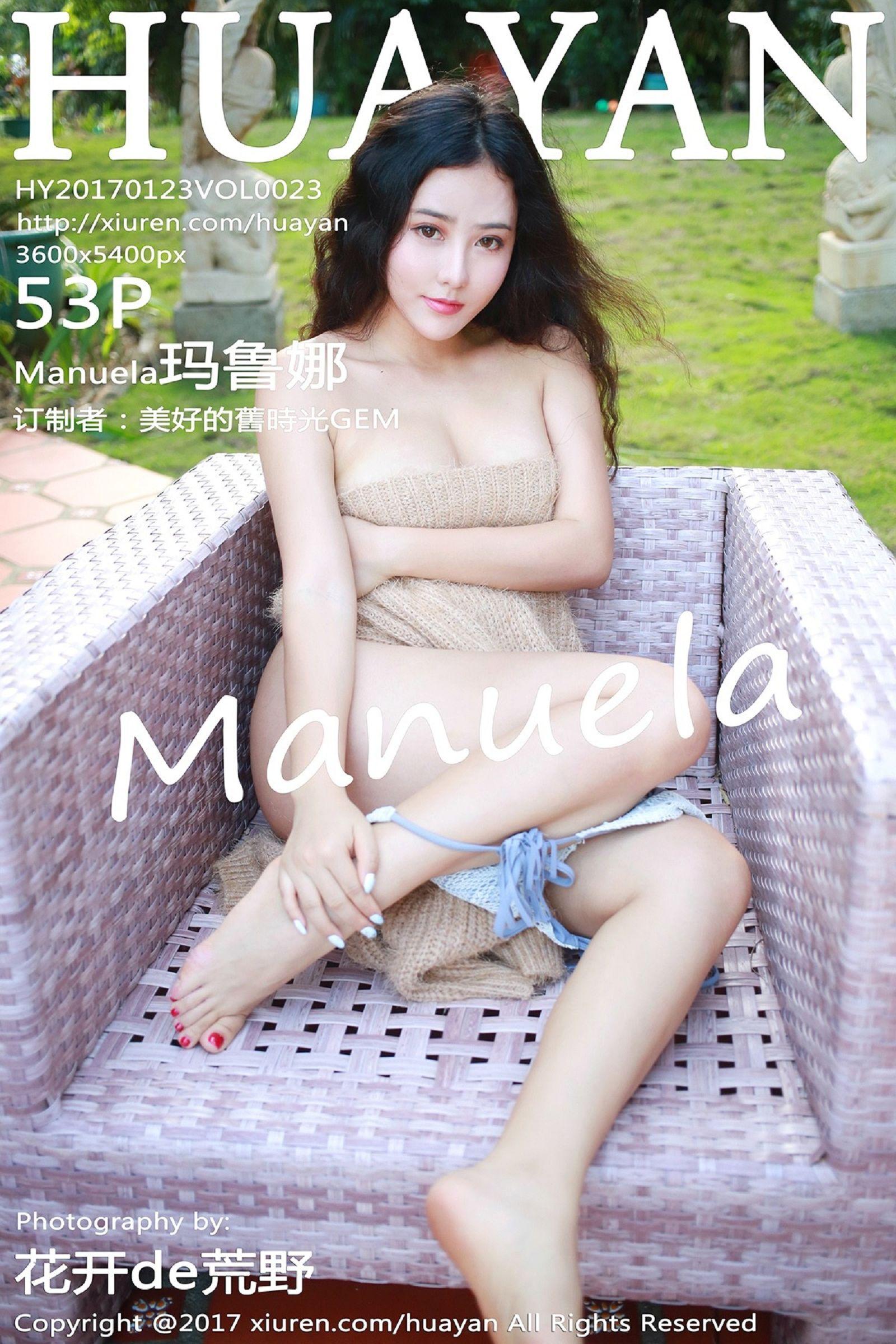 [花の颜套图] 2017.01.23 Vol.023 Manuela玛鲁娜_p050