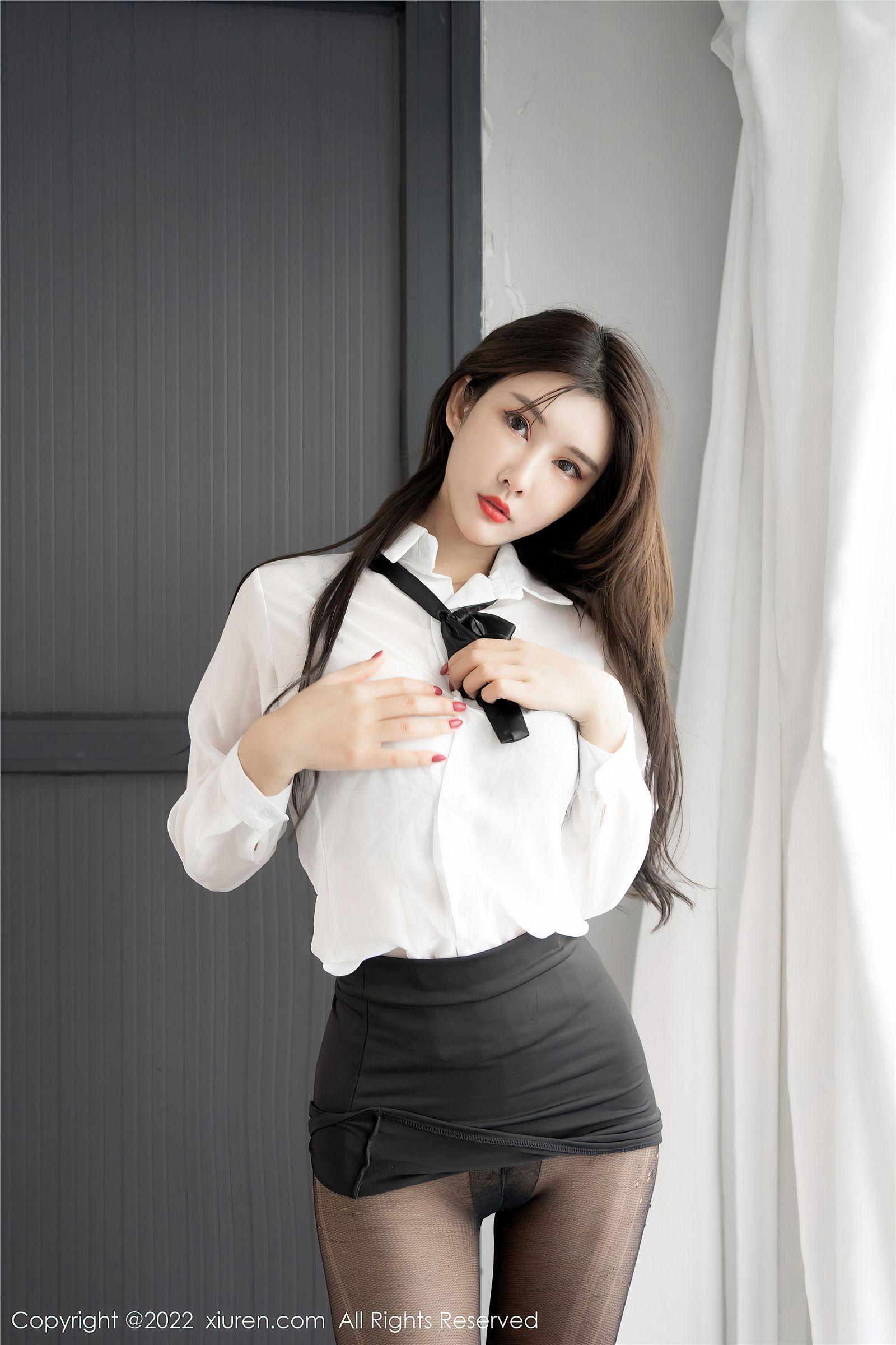 [XIUREN秀人网] 2022.04.01 NO.4807 夏沫沫tifa_p035