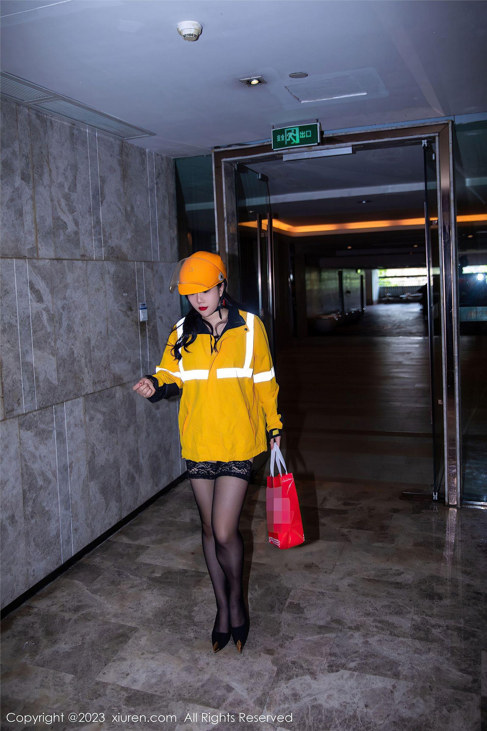[XIUREN秀人网] 2023.07.18 NO.7093 王婉悠Queen 黑丝_p091