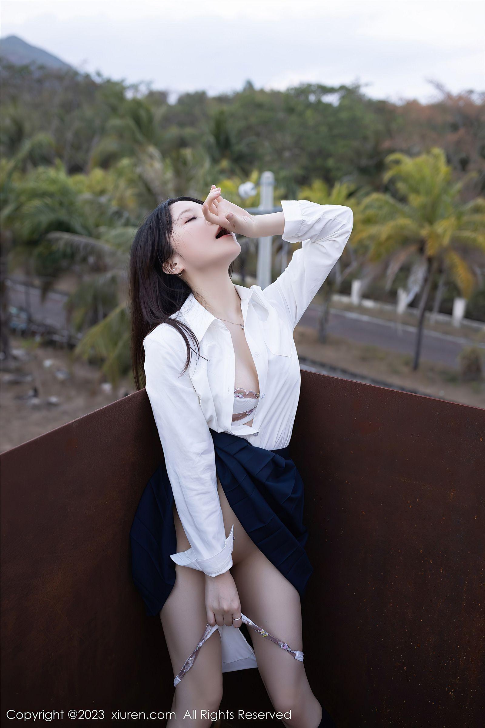 [XIUREN秀人网] 2023.03.10 NO.6400 鱼子酱Fish 三亚旅拍_p050