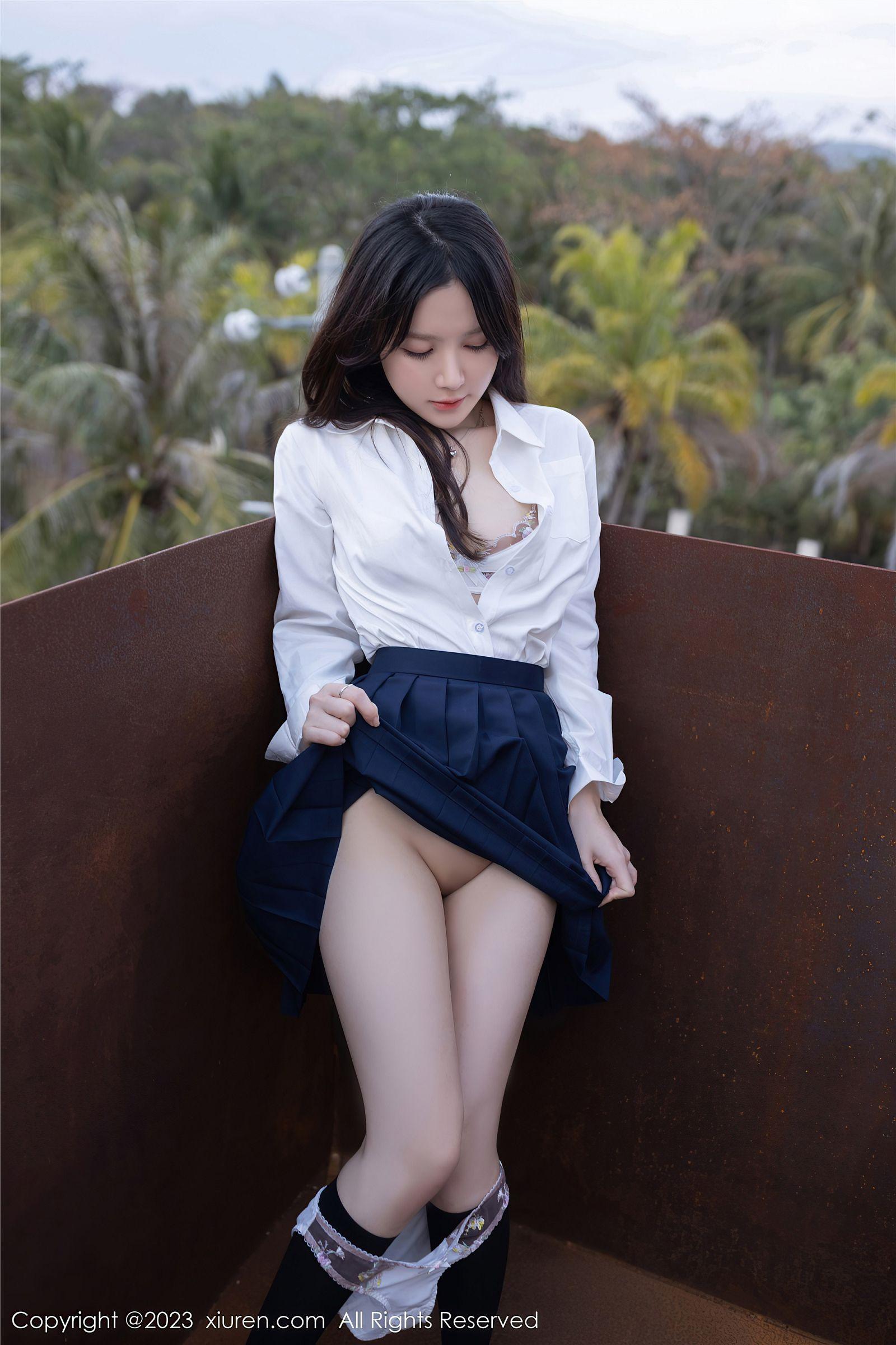 [XIUREN秀人网] 2023.03.10 NO.6400 鱼子酱Fish 三亚旅拍_p048