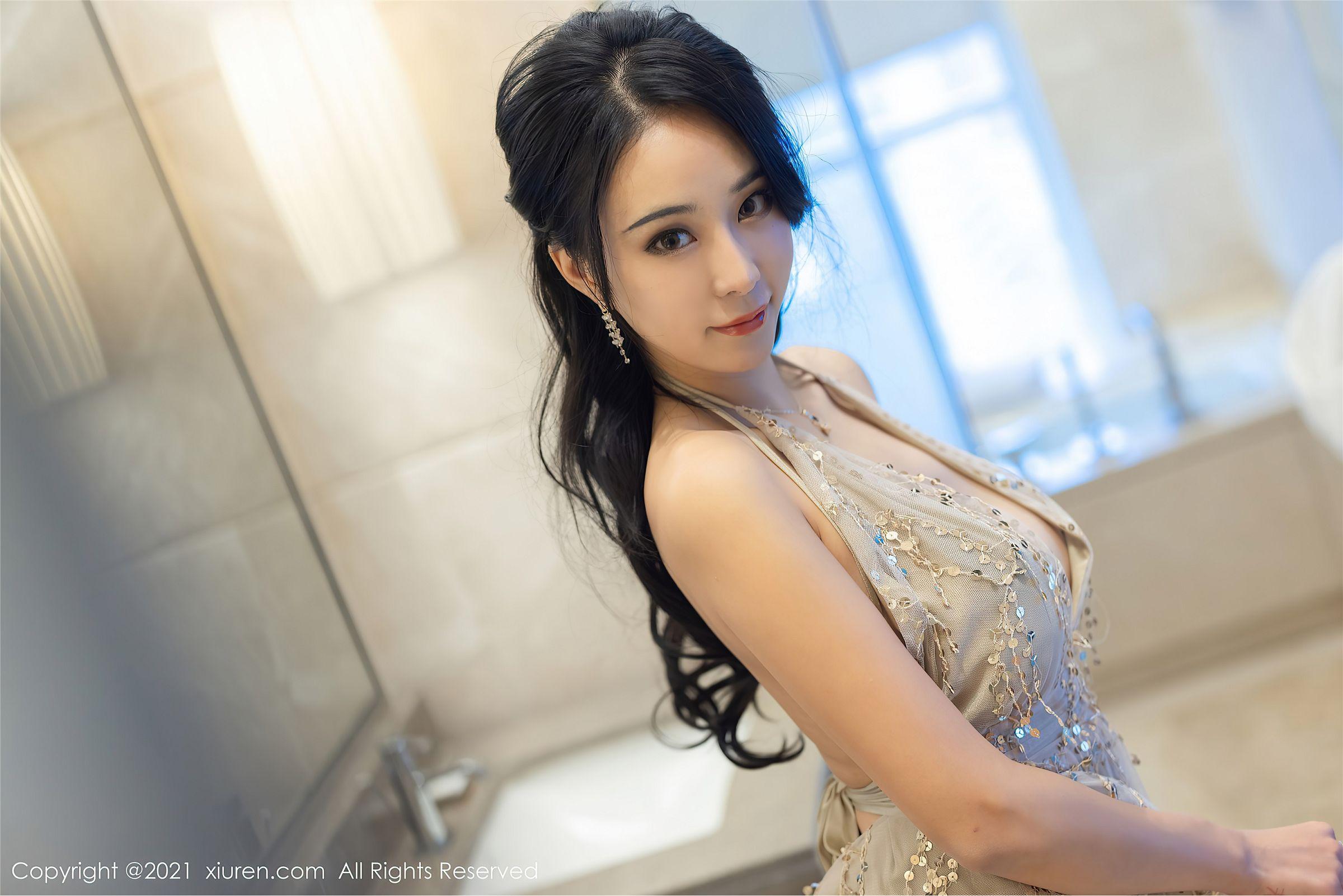 [XIUREN秀人网] 2021.05.07 NO.3378 蓝夏Akasha_p002
