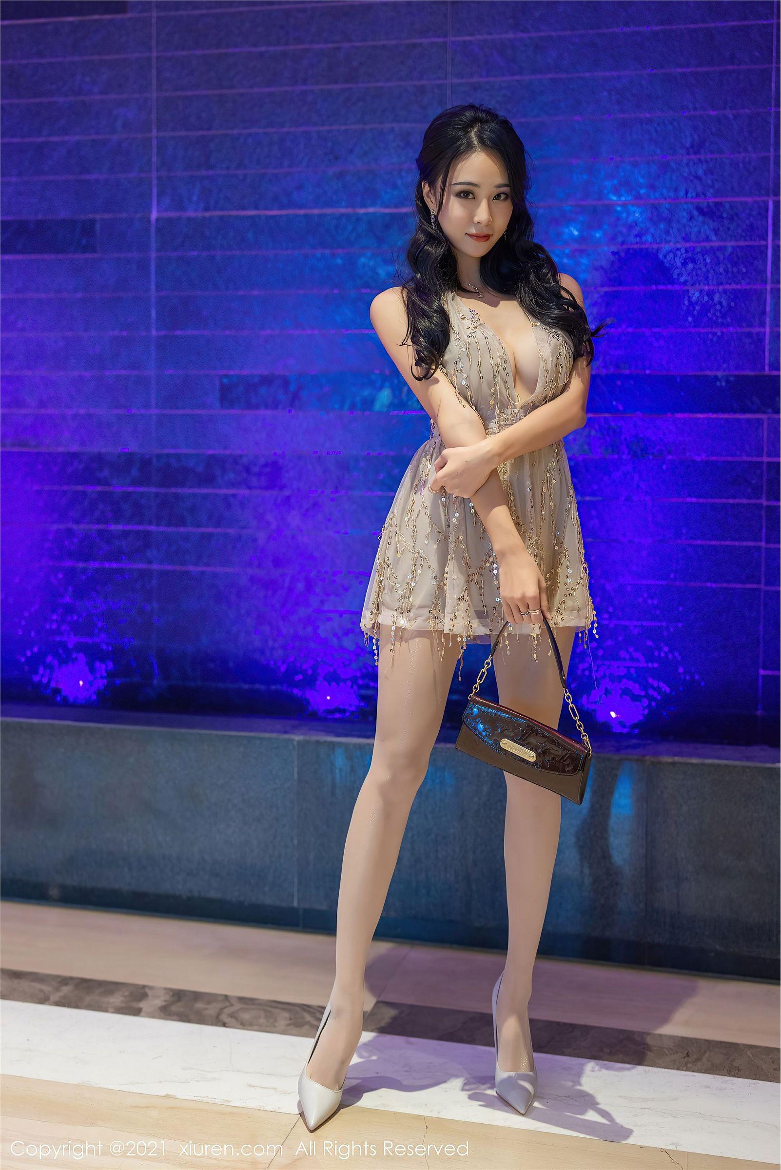 [XIUREN秀人网] 2021.05.07 NO.3378 蓝夏Akasha_p029