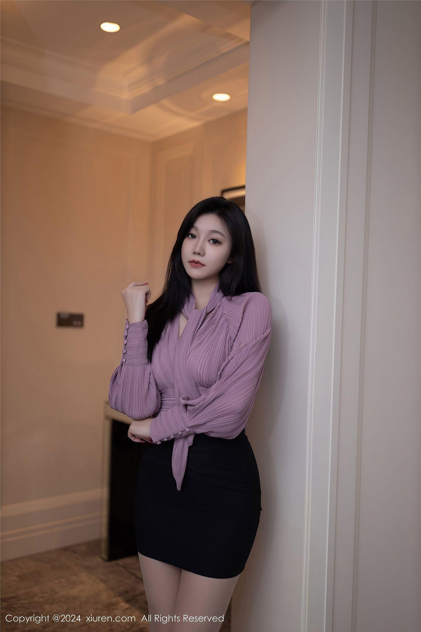 [XIUREN秀人网] 2024.04.23 NO.8438 安然anran_p001
