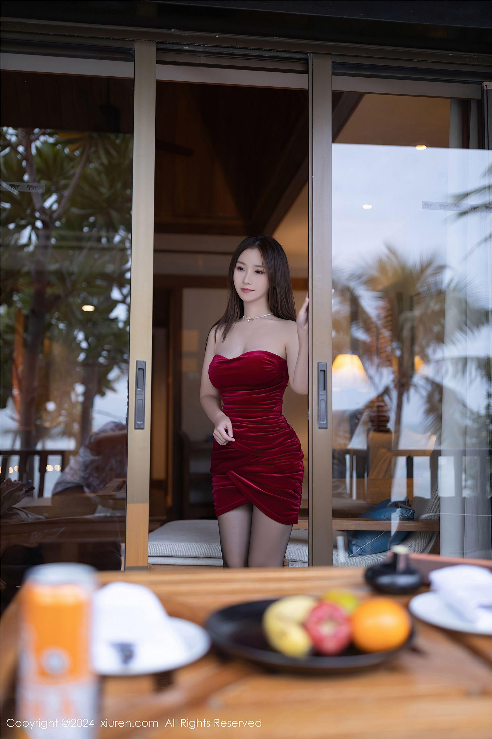 [XIUREN秀人网] 2024.02.06 NO.8077 杏子Yada_p018