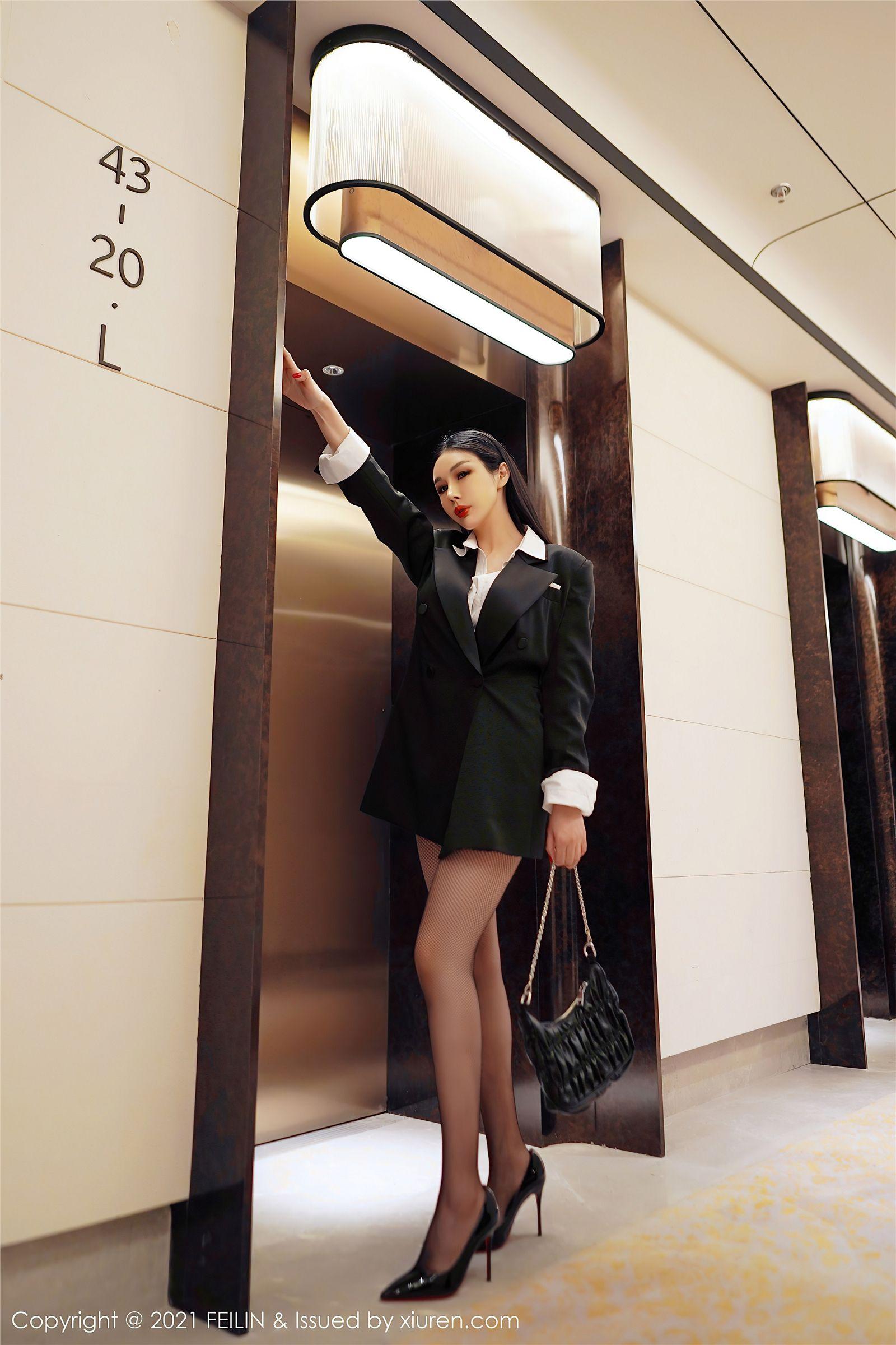 [FEILIN嗲囡囡] 2021.07.12 NO.402 田冰冰_p004