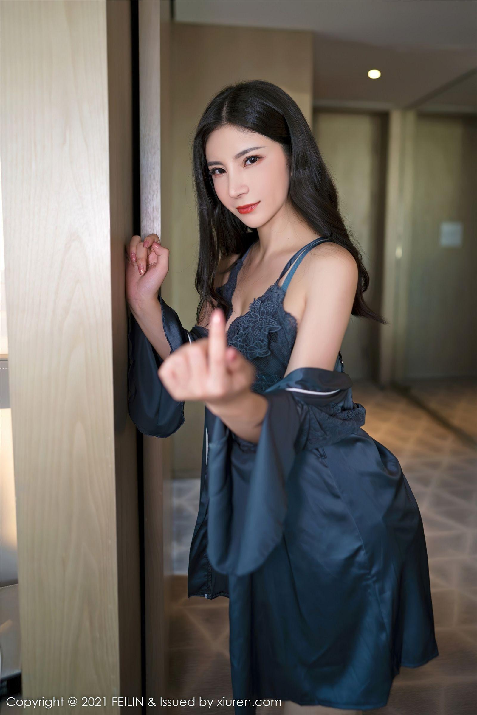 [FEILIN嗲囡囡] 2021.12.02 NO.420 小蛮妖_p036