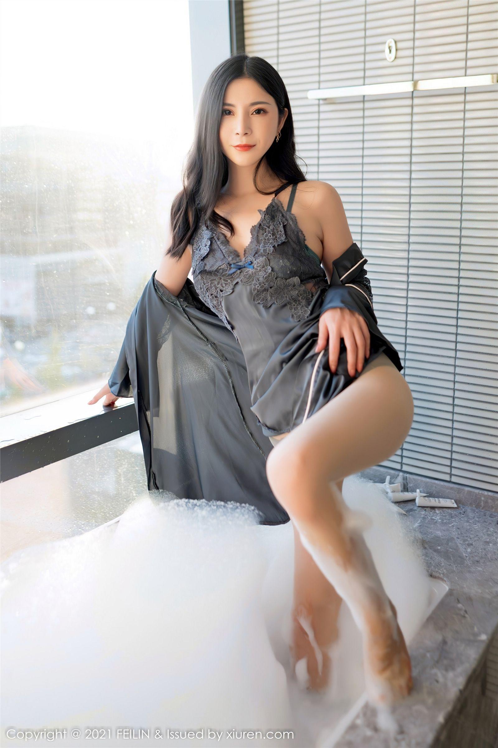 [FEILIN嗲囡囡] 2021.12.02 NO.420 小蛮妖_p042