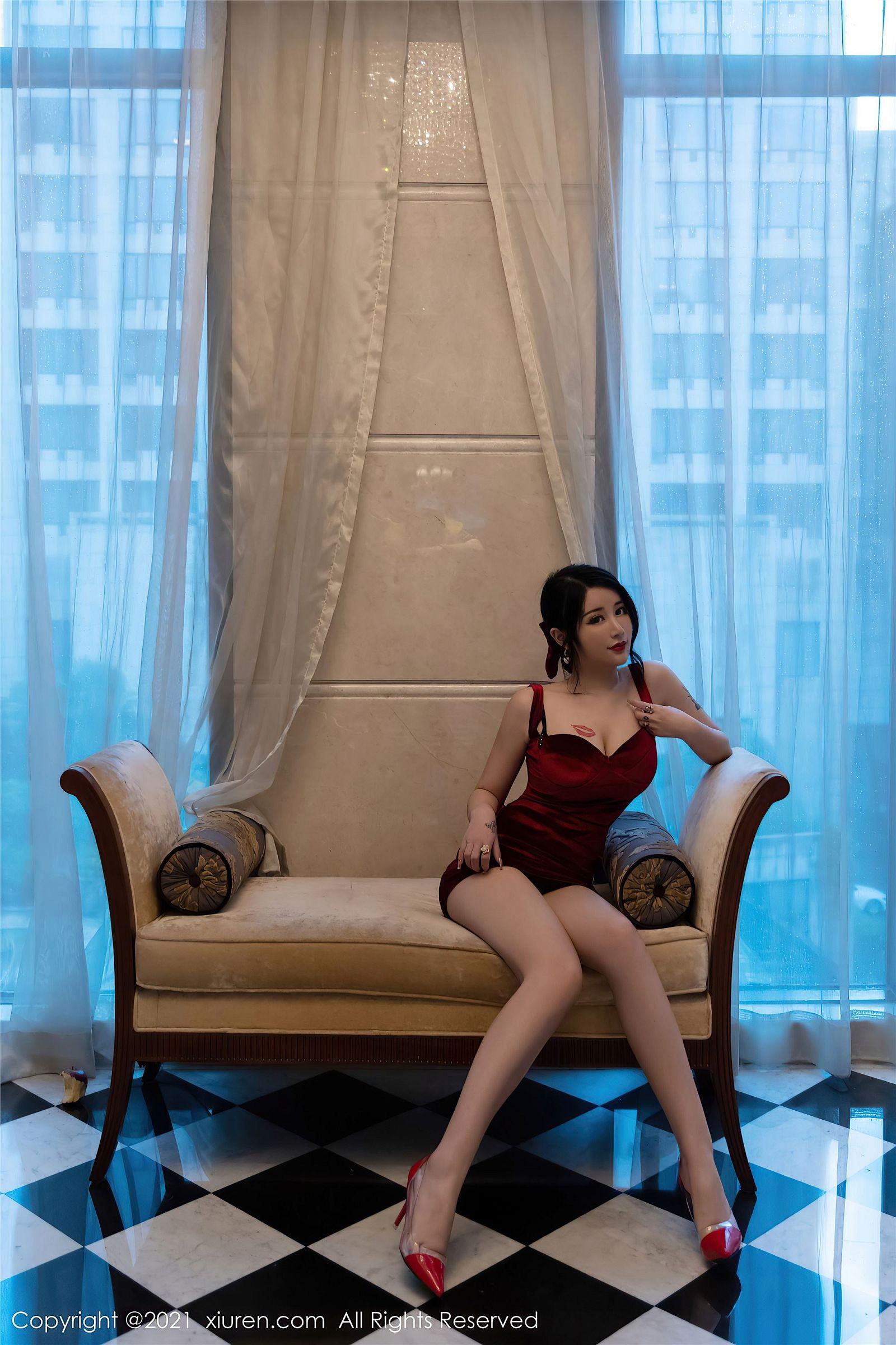 [XIUREN秀人网] 2021.07.19 NO.3681 美七Mia_p012