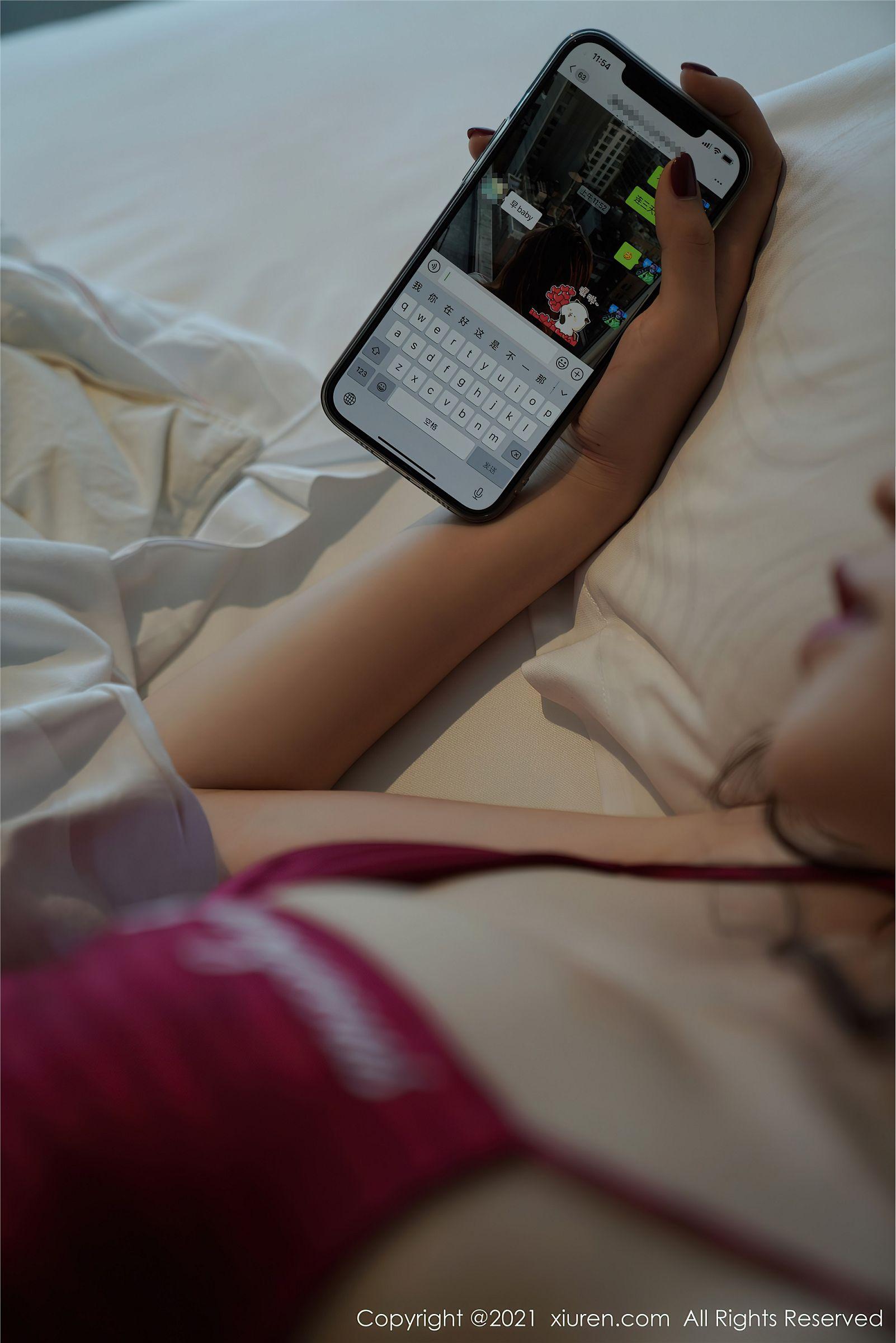 [XIUREN秀人网] 2021.02.19 NO.3110 芝芝Booty_p016