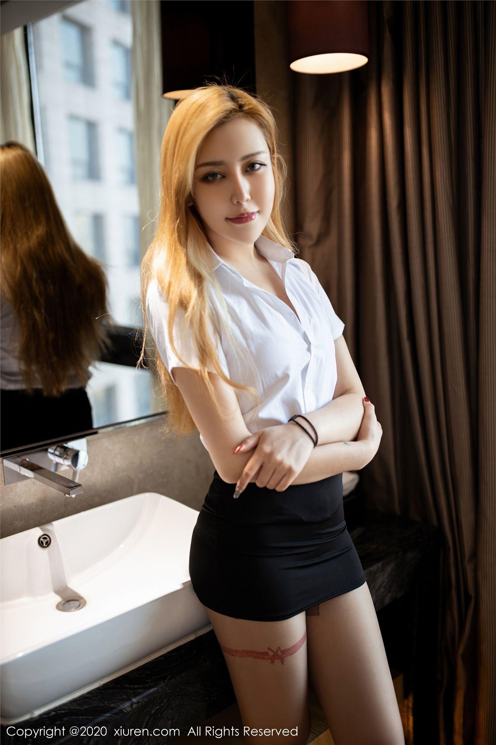 [XIUREN秀人网] 2020.10.22 NO.2685 徐安冉miki_p012