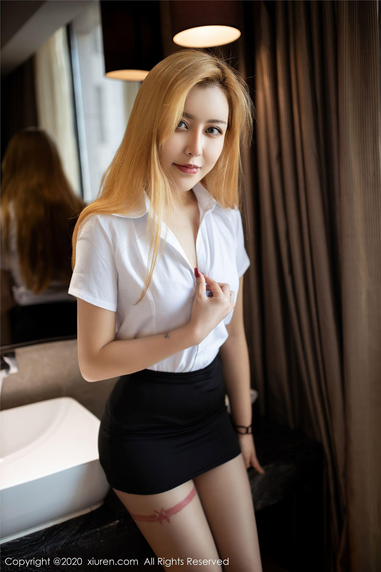 [XIUREN秀人网] 2020.10.22 NO.2685 徐安冉miki_p032