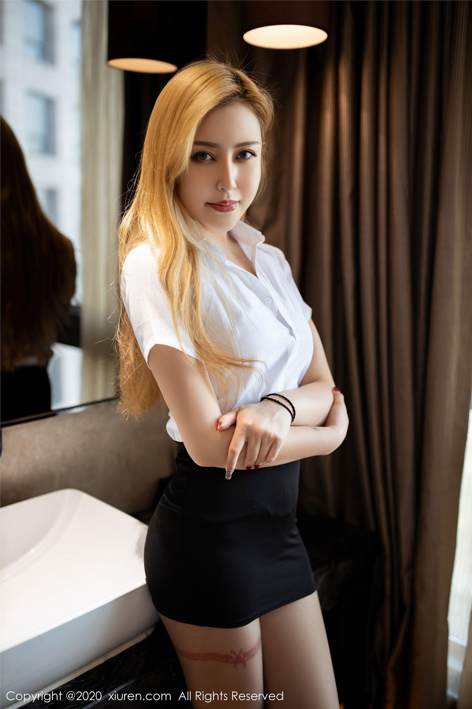 [XIUREN秀人网] 2020.10.22 NO.2685 徐安冉miki_p036