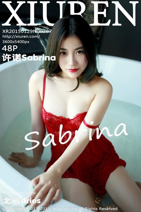 [秀人XIUREN] 2015.01.29 NO.287 许诺Sabrina_p039