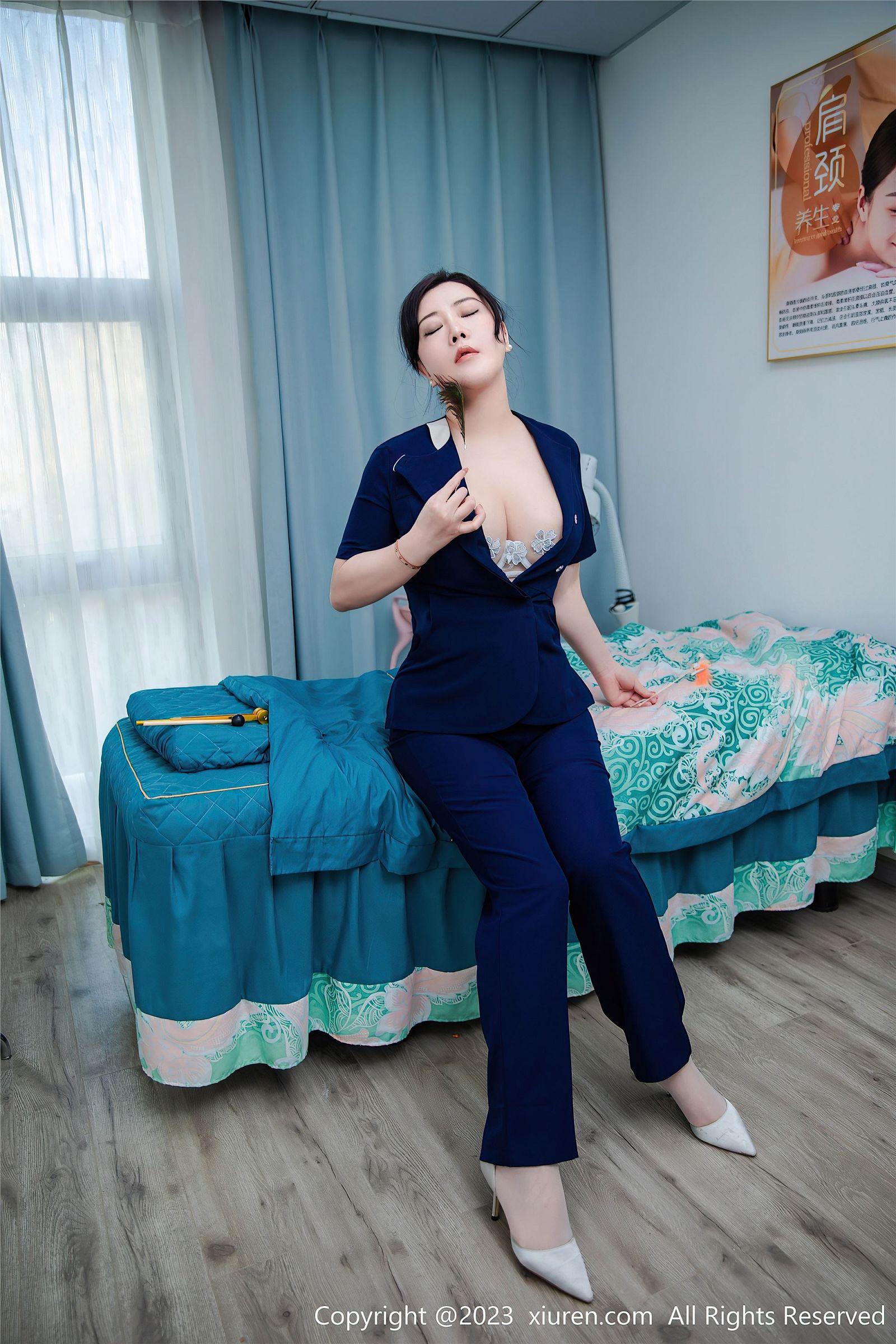 [XIUREN秀人网] 2023.06.08 NO.6878 王婉悠Queen_p023
